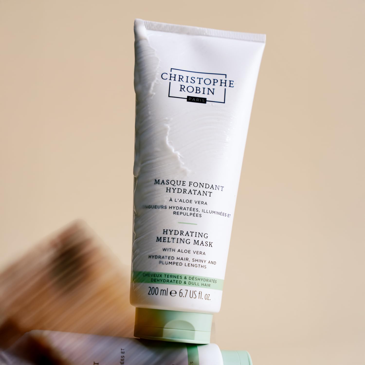 Christophe Robin Hydrating Melting Mask with Aloe Vera - 200ml | 95% Natural Origin 5