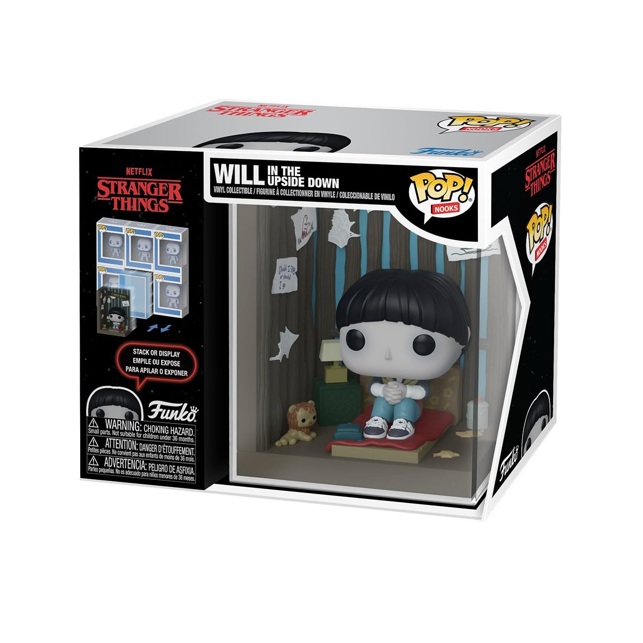 Funko Pop! Nooks: Stranger Things - Will in The Upside Down Vinyl Figure
