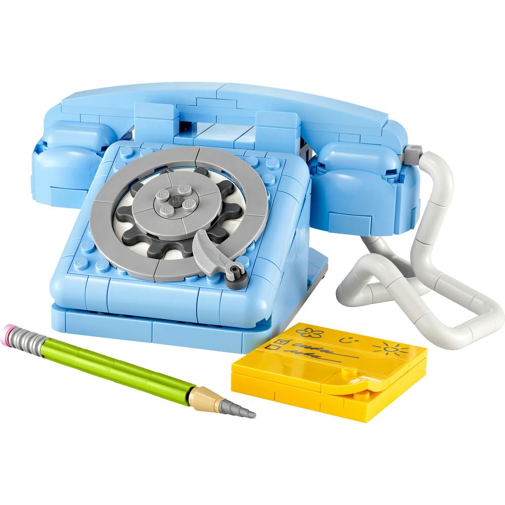 LEGO Creator 3in1 Retro Telephone Toy - 383-Piece Building Set for Ages 8+