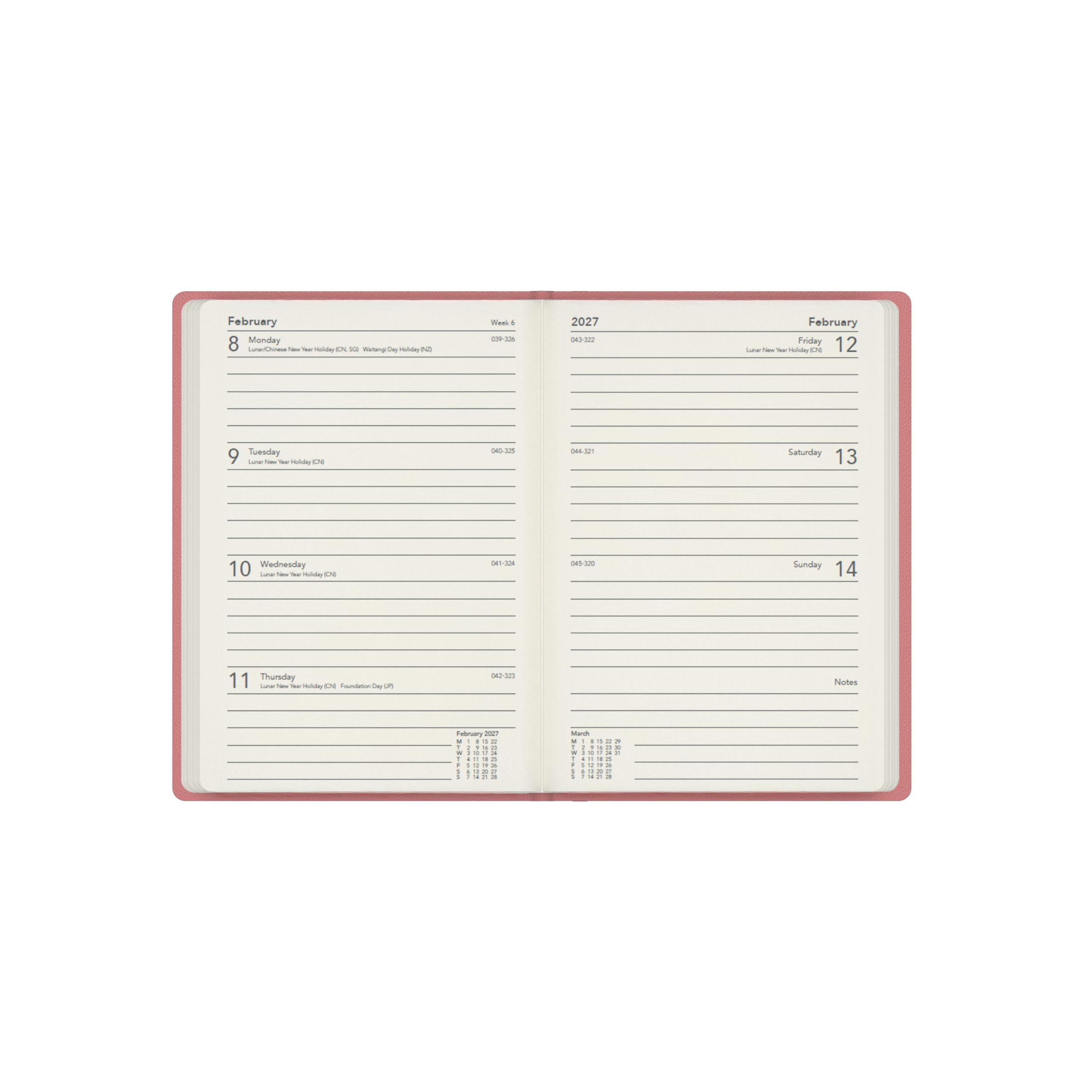 Collins 2026-2027 Academic Year Planner - 13 Month A6 Week-to-View Diary | Hardcover | Teal