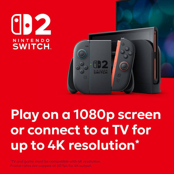 Nintendo Switch 2 Console - Next-Gen Gaming with 4K Support & Joy-Con 2