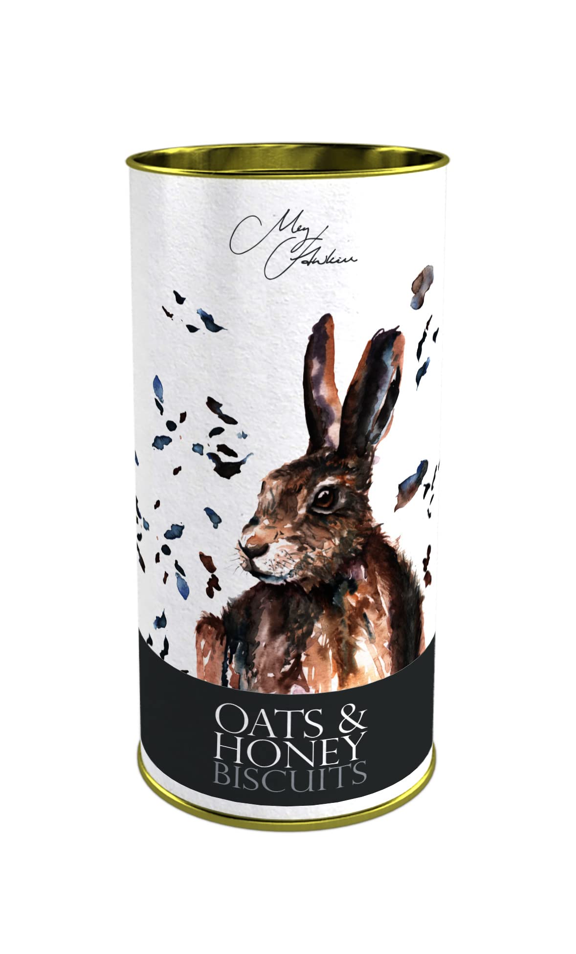 Meg Hawkins Farrah's of Harrogate - 4 Drum Gift Set - Oats & Honey, Choc Chip & Cherry, Toffee & Fudge, Double Choc Chip 4