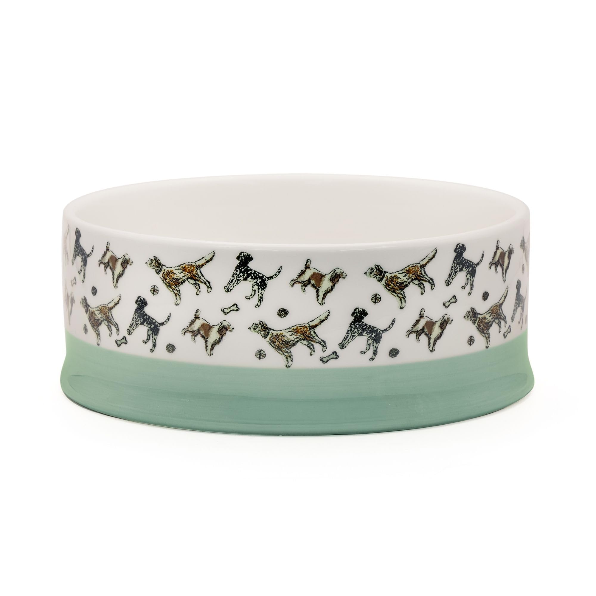 Banbury & Co Ceramic Dog Bowl - 750ml Capacity, Dishwasher Safe, Tip-Resistant
