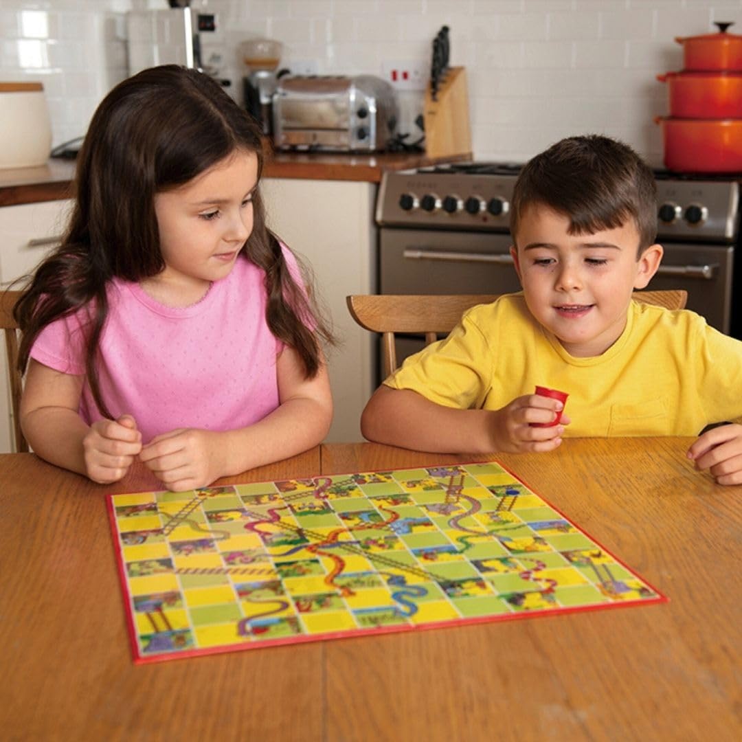 Galt Snakes & Ladders and Ludo Classic Board Game Set for Kids 11