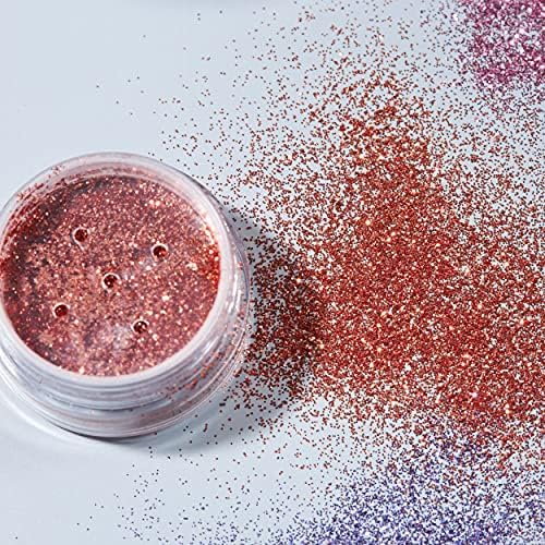 Moon Glitter - Holographic Glitter Shaker (5g) - Pink Cosmetic Grade Loose Glitter for Face, Body, Hair, Nails 24