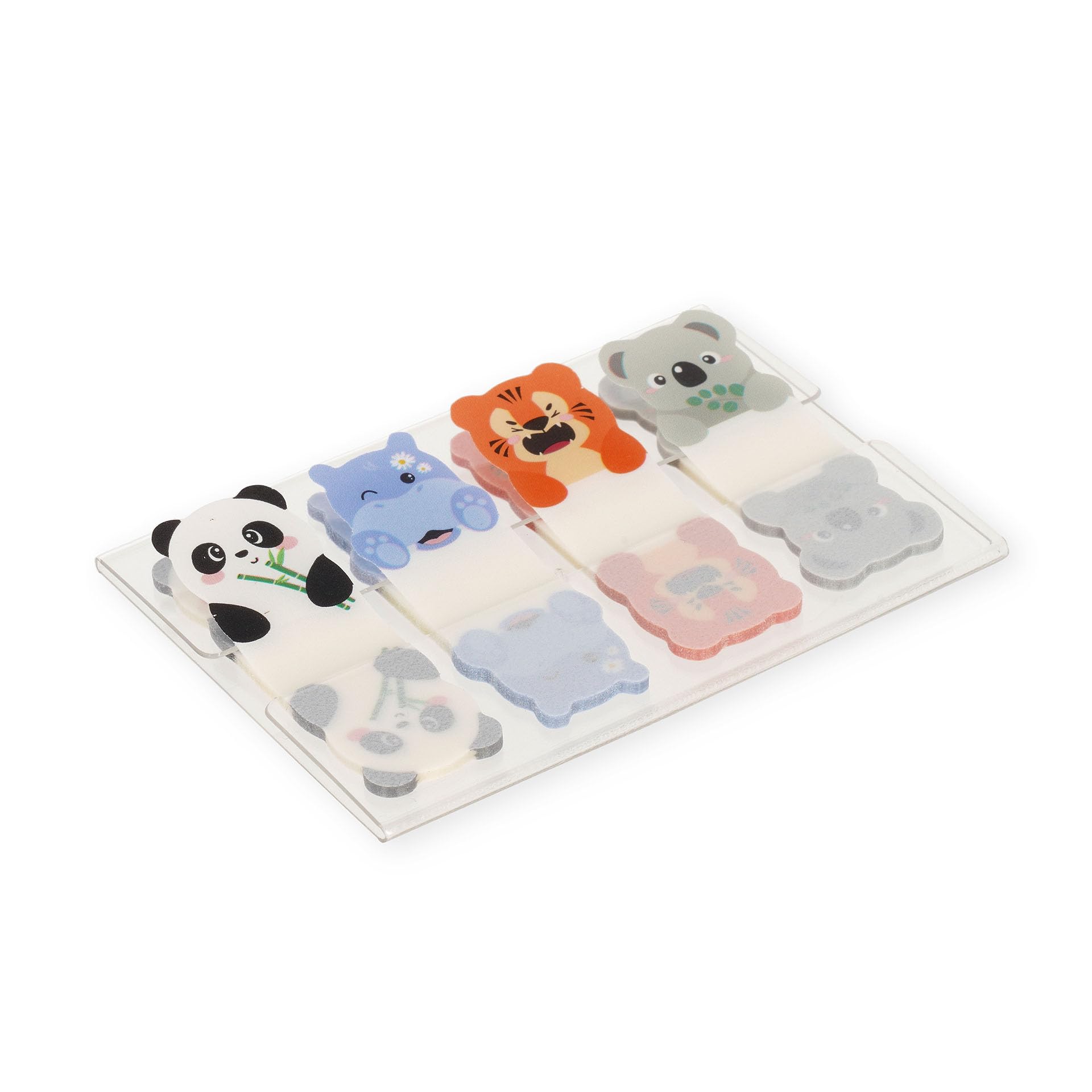 LEGAMI Keep in Mind Stickers - 80 Writable & Removable Page Markers | Cute Animal Theme