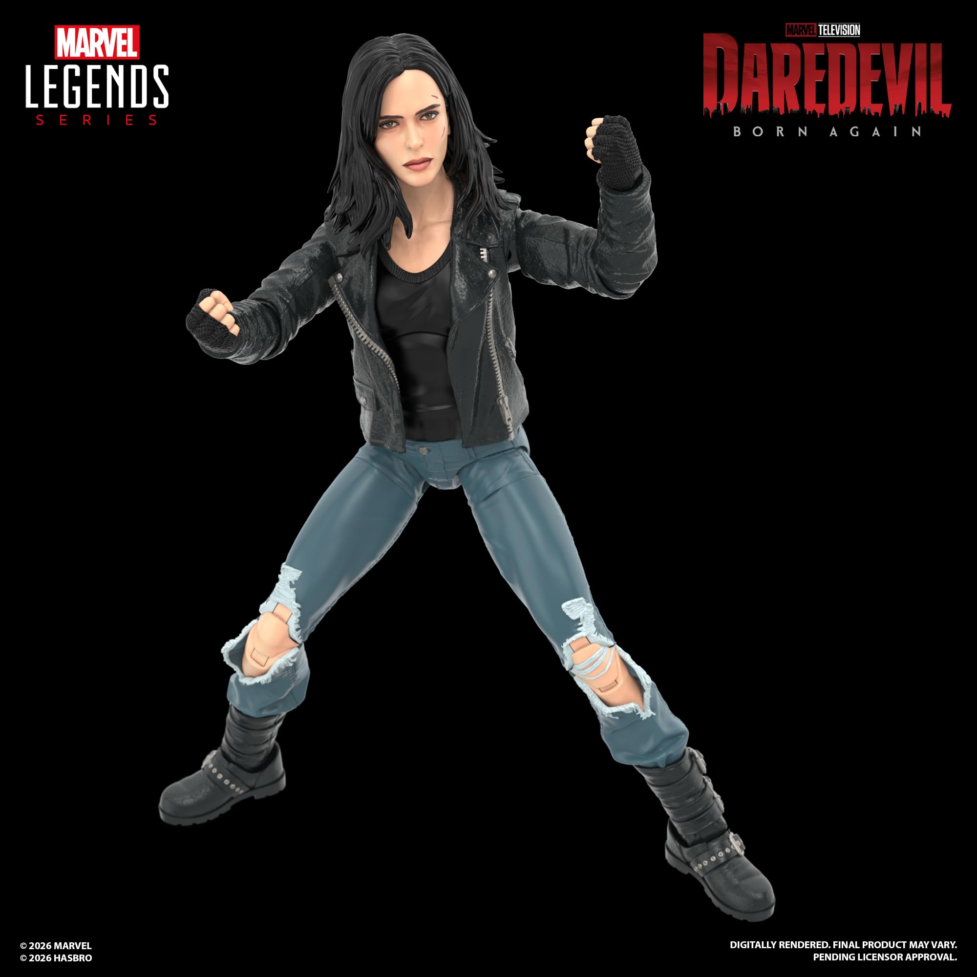 Marvel Legends Series Daredevil & Jessica Jones Action Figures Set | 6-Inch Scale 8