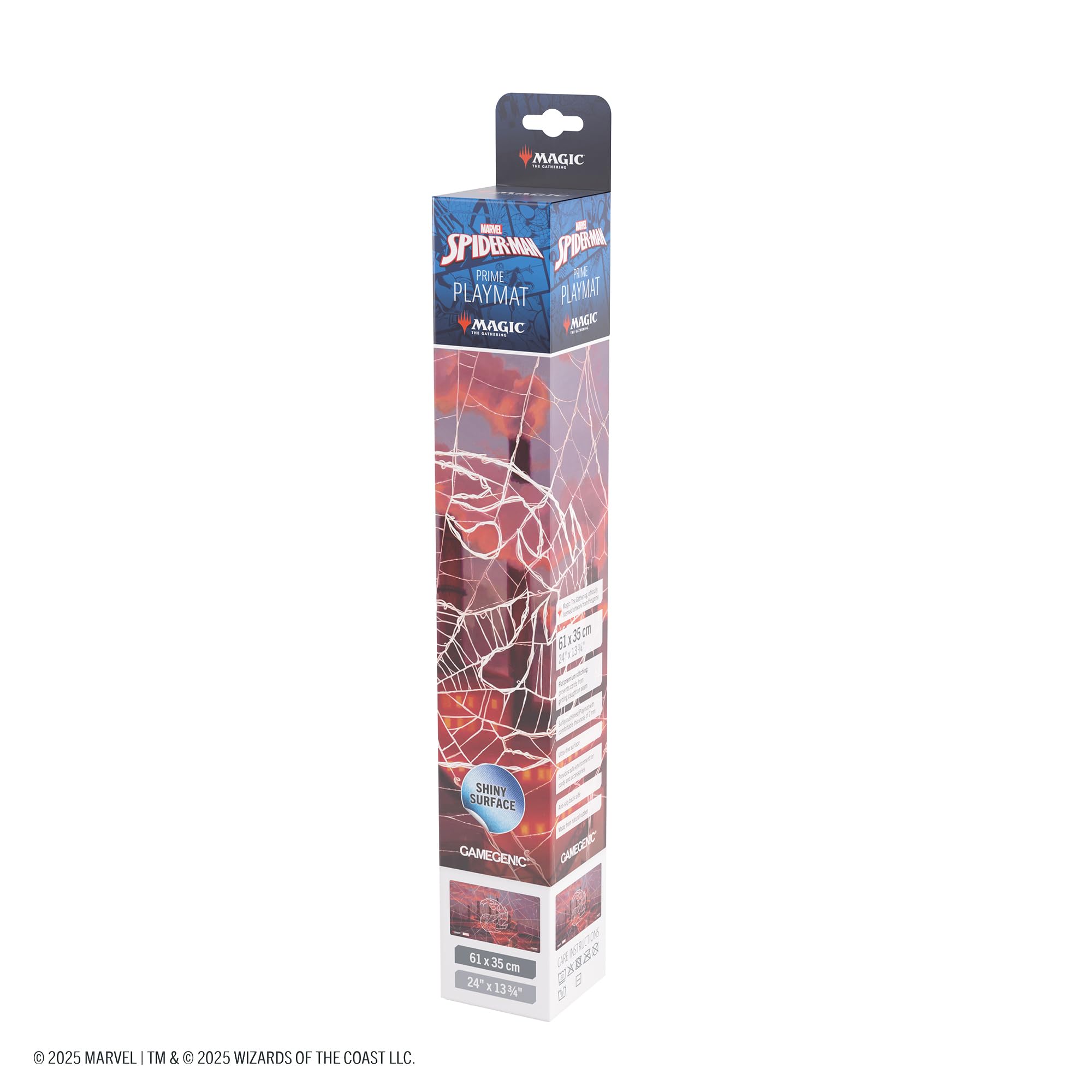 Gamegenic Magic: The Gathering Shiny Playmat - Marvel's Spider-Man | 610x330mm | Anti-Slip 5