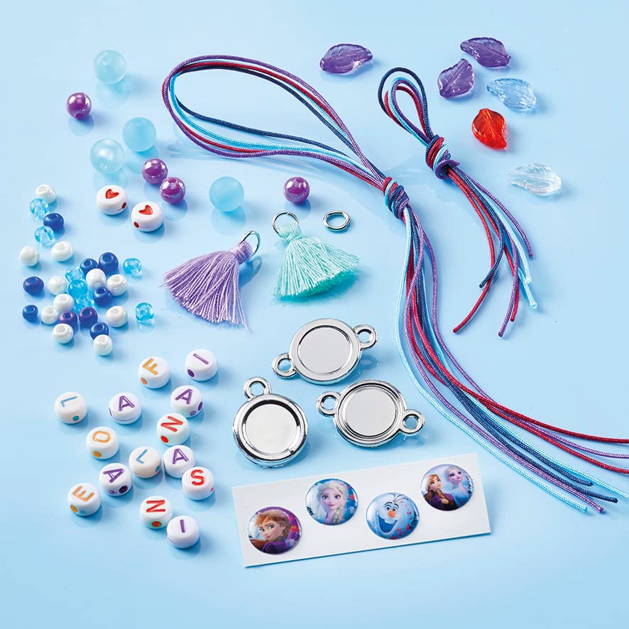 Totum Frozen Letter Bracelet Making Kit - Anna, Elsa & Olaf Motifs | Ages 4+ 3