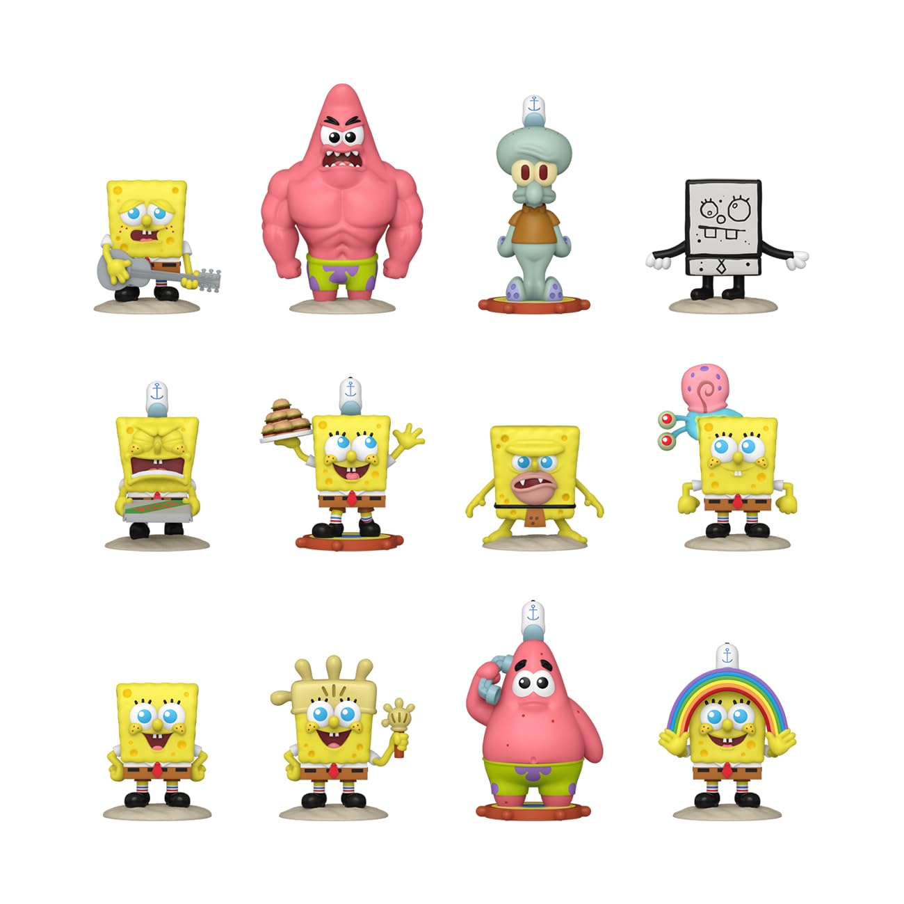 Funko Mystery Mini Figure - SpongeBob Squarepants 25th Anniversary Collectible | Vinyl | 3.4 Inches