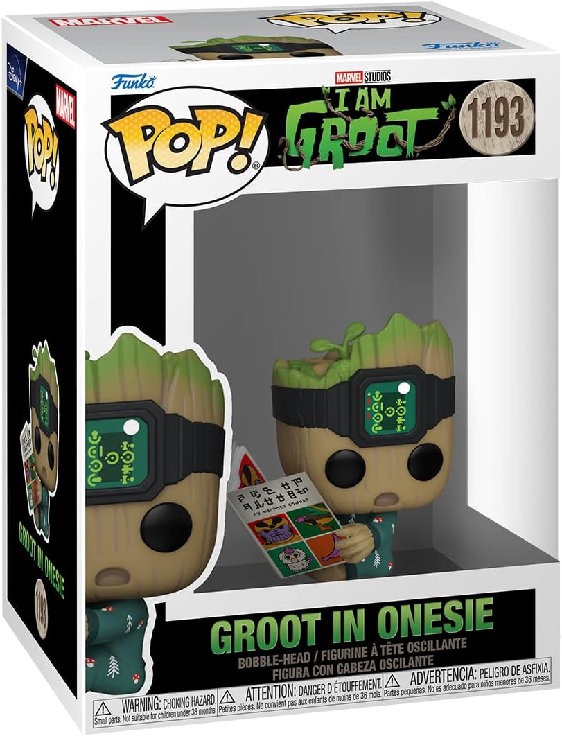 Funko Pop! Marvel I Am Groot - Groot in PJs Vinyl Figure (70651)