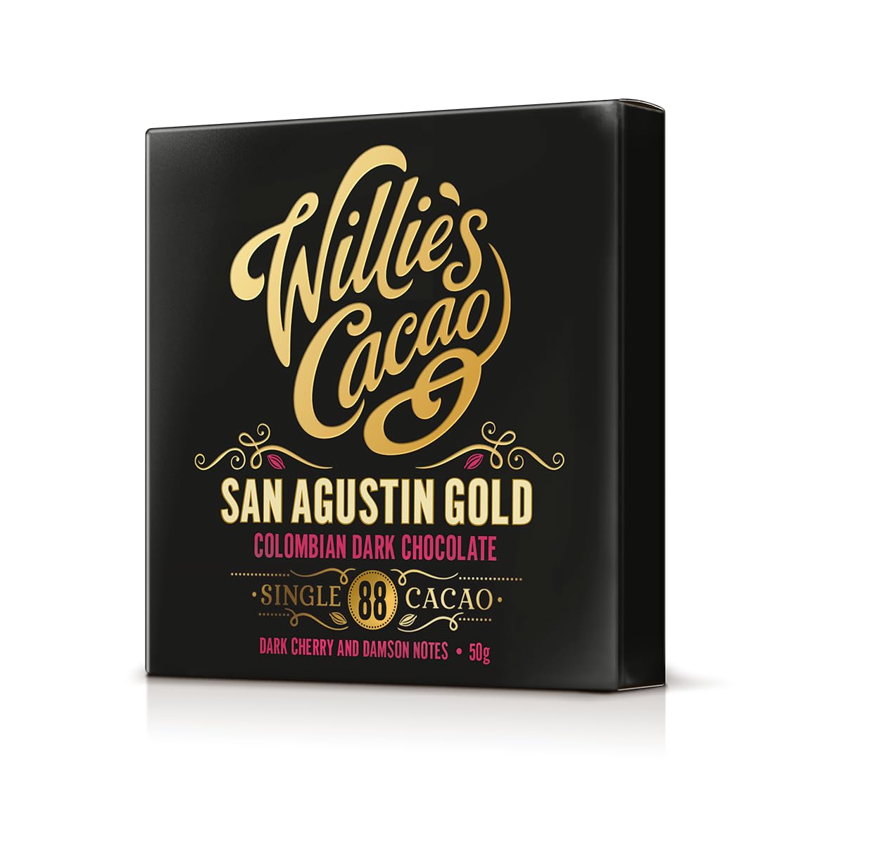 Willie's Cacao - 88% San Agustin Dark Chocolate Bar - 50g - Single Estate Colombian Cocoa - Vegan - Artisan Made 5
