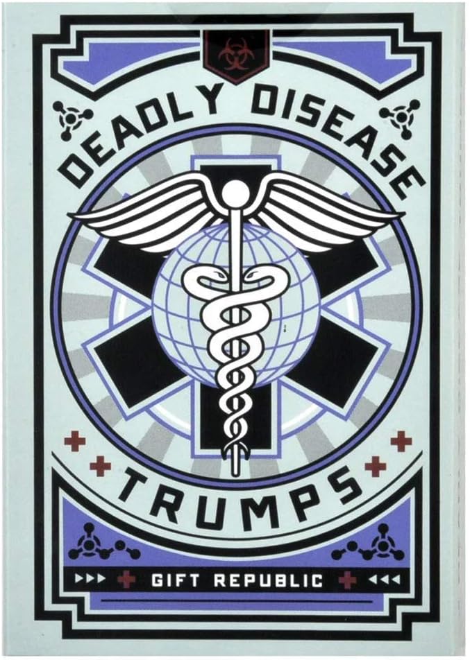 Gift Republic Deadly Disease Trumps Card Game