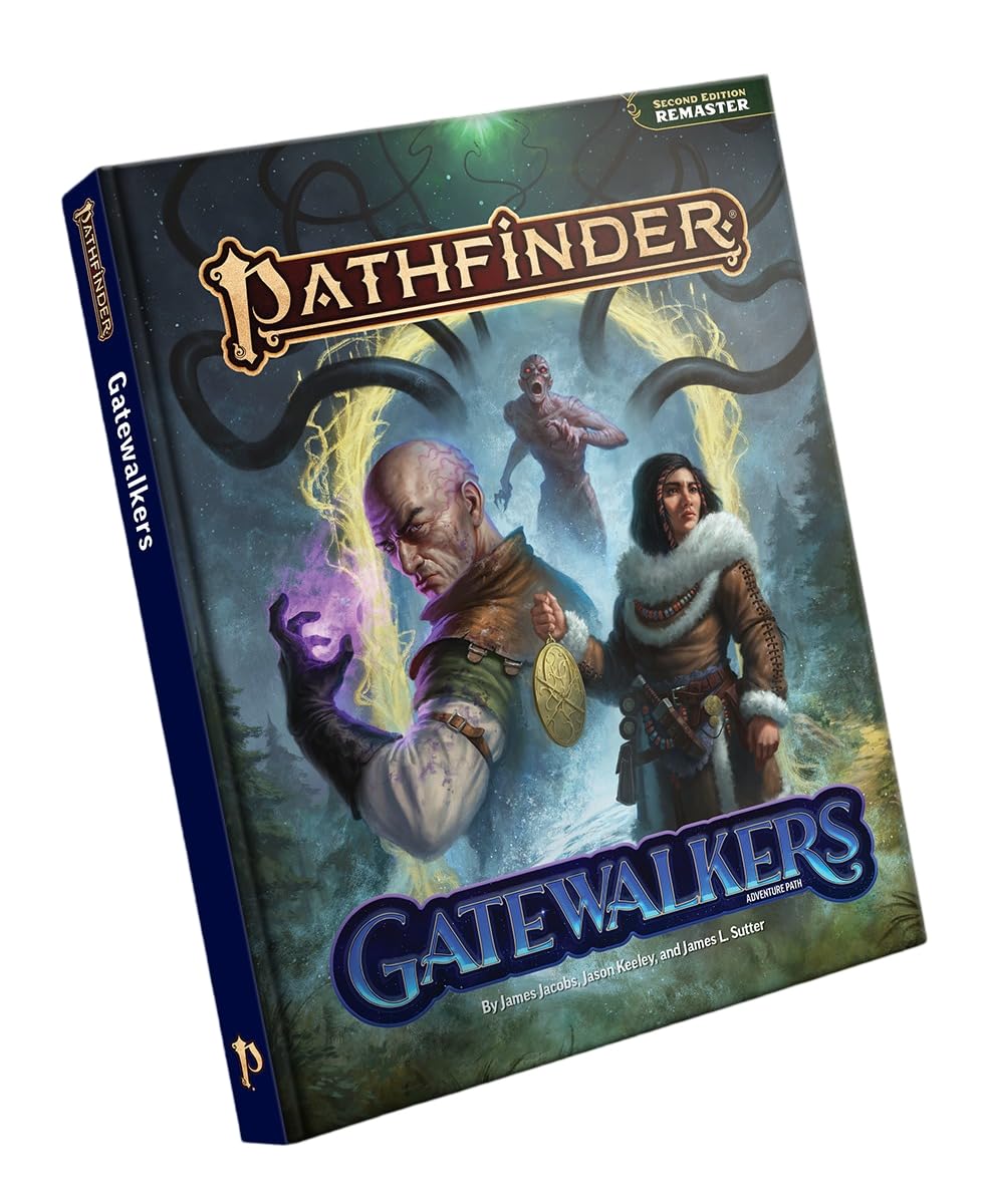 Paizo Pathfinder Adventure Path: Gatewalkers (P2) Reference Book | Hardcover | Level 1-10 Campaign 1