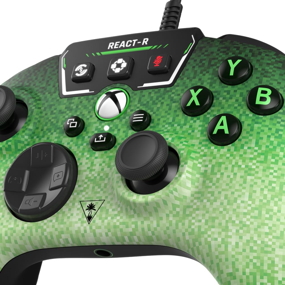 Turtle Beach React-R Pixel Wired Gaming Controller with Audio Controls, Mappable Buttons & Textured Grips for Xbox Series X|S, Xbox One & PC [Officially Licensed for Xbox] 9