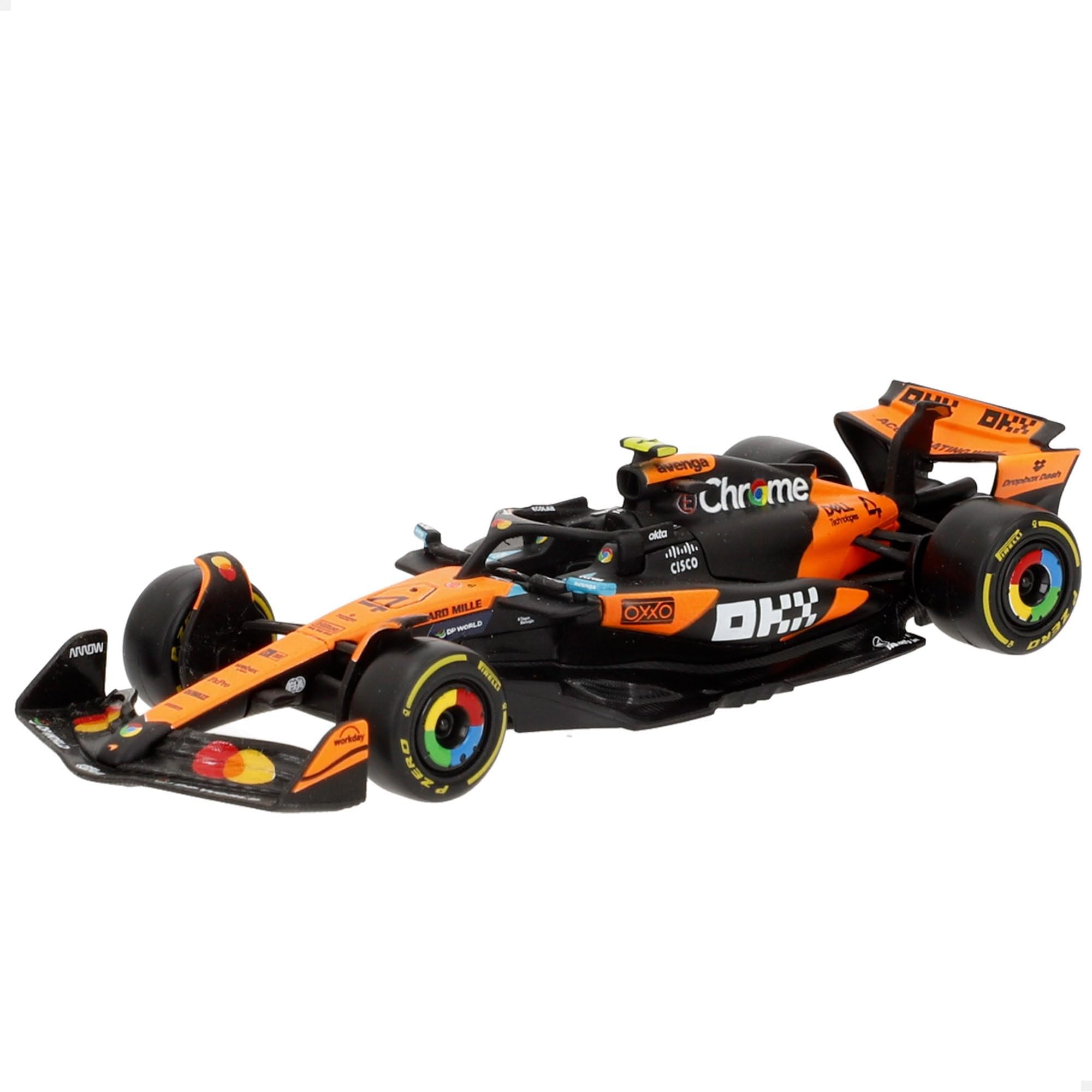Bburago McLaren F1 MCL39 2025 #4 Norris Diecast Car | 1:43 Scale | Metal