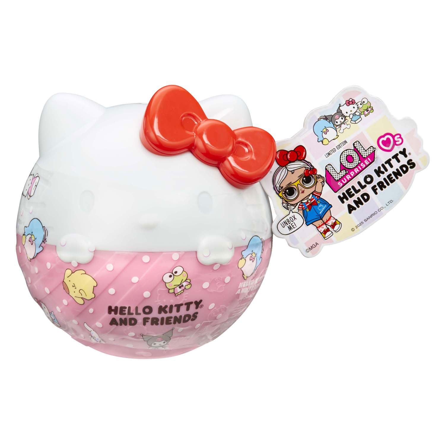 L.O.L. Surprise! Loves Hello Kitty and Friends Tots - 1 Doll with Fashions & Accessories, 8-Piece Playset 6
