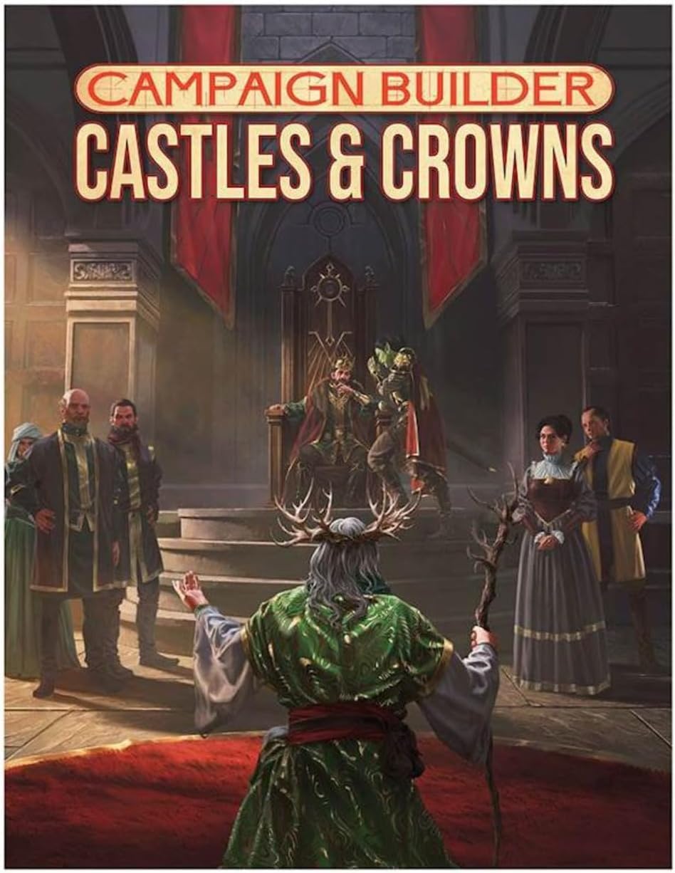Kobold Press Campaign Builder: Castles & Crowns | Hardcover Toolkit for Tabletop RPGs 1