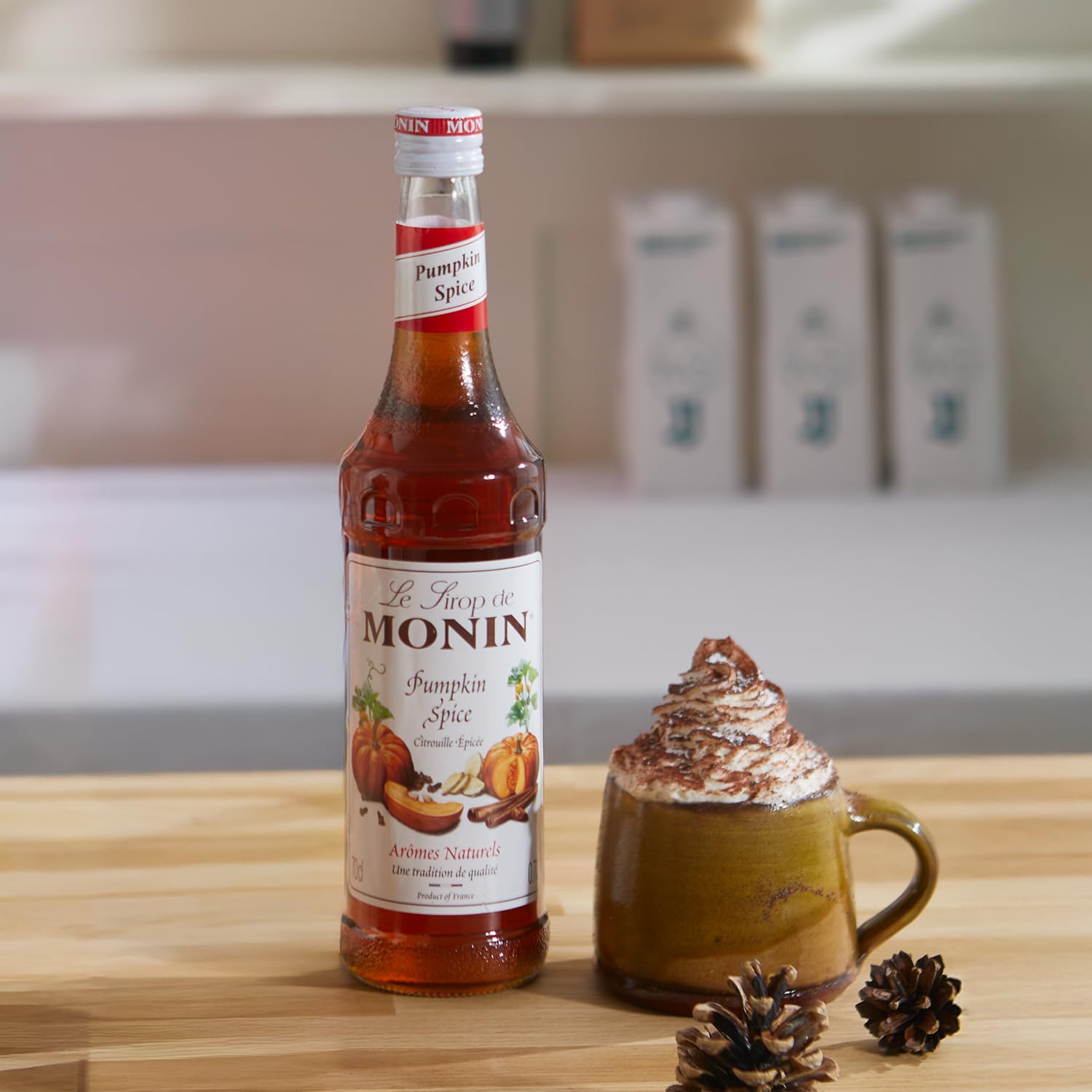 Monin - Pumpkin Spice Syrup 1L 5