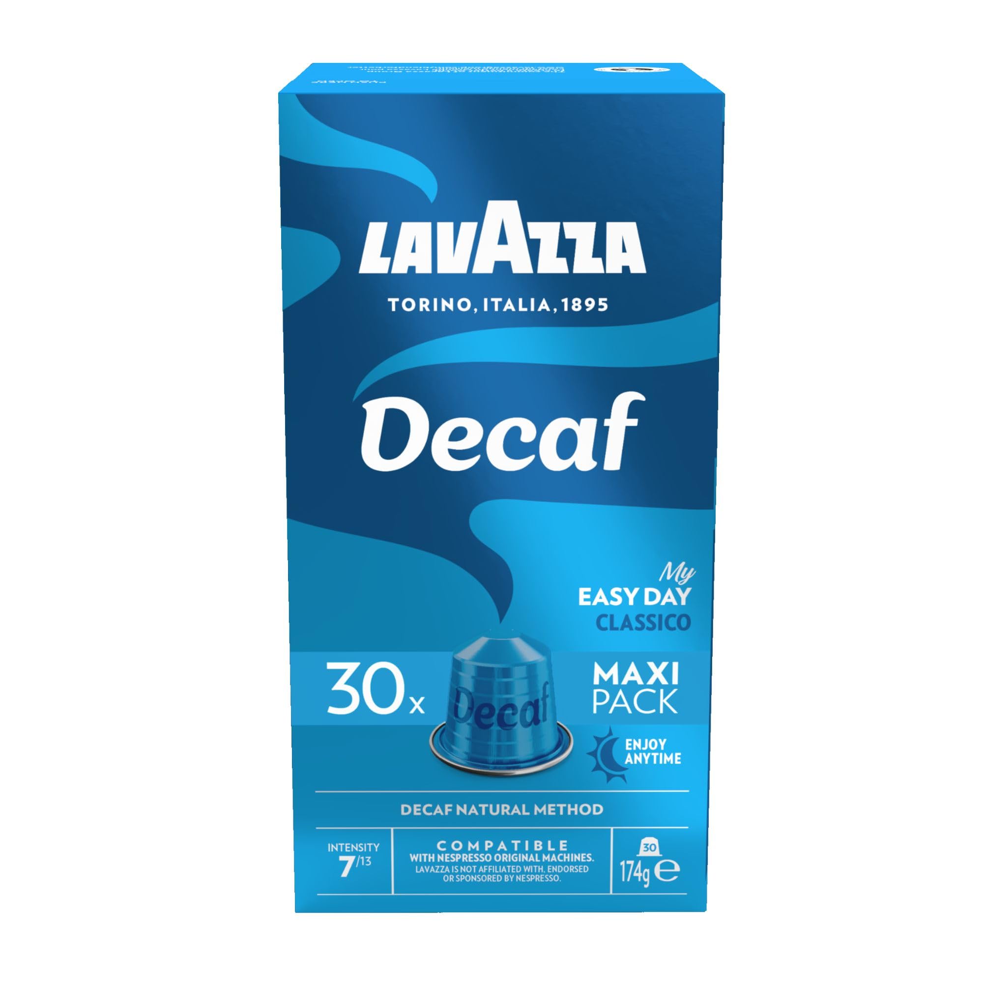 Lavazza Decaf Coffee Pods - 30 Count Compatible with Nespresso Machines | Medium Intensity 1