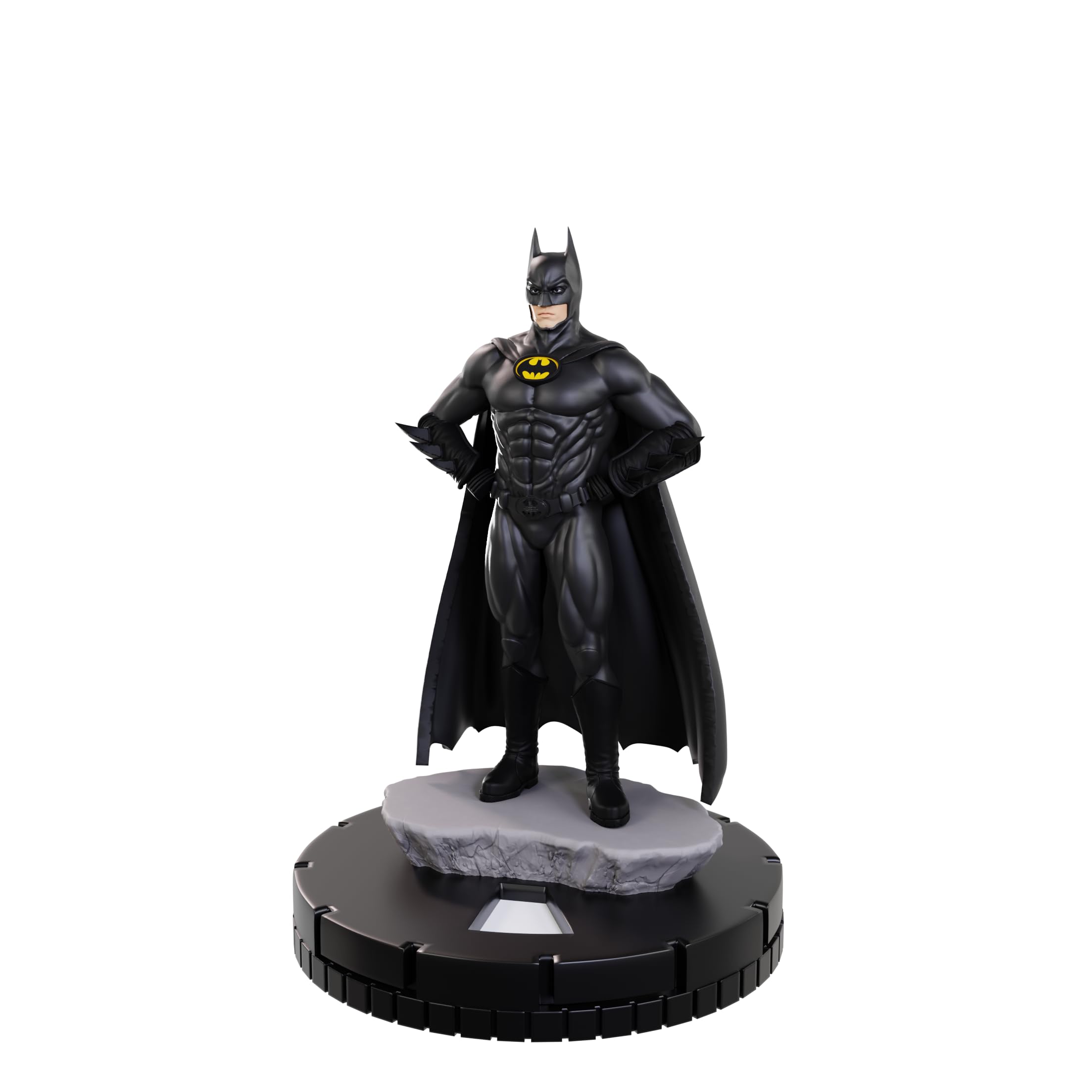 WizKids DC HeroClix Iconix: Batman Forever - Batman, The Riddler, Two-Face | Limited Edition