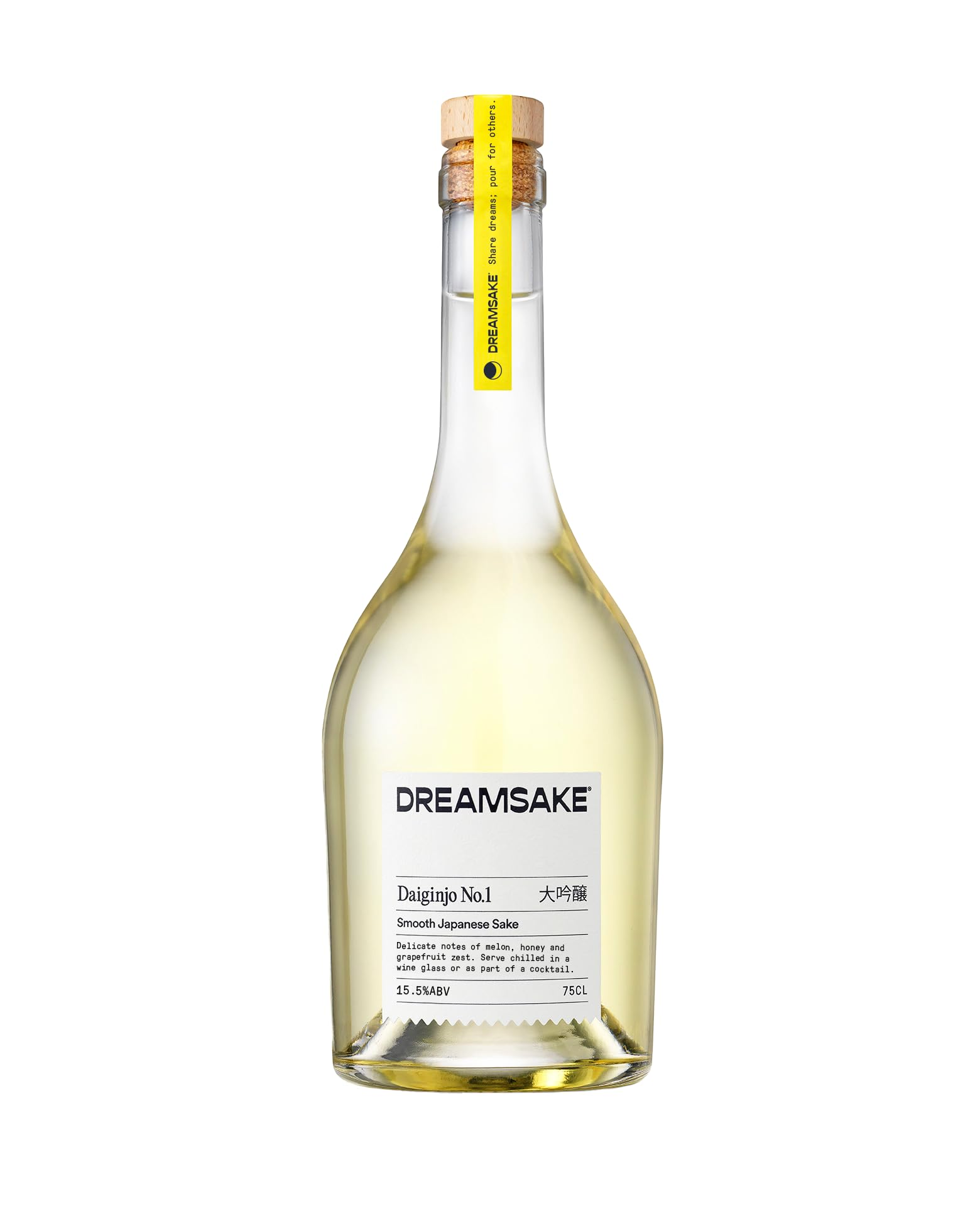 DREAMSAKE Daiginjo No.1 Premium Sake - Hyōgo Brewed, Yamada Nishiki Rice | 75cl, 15.5% ABV