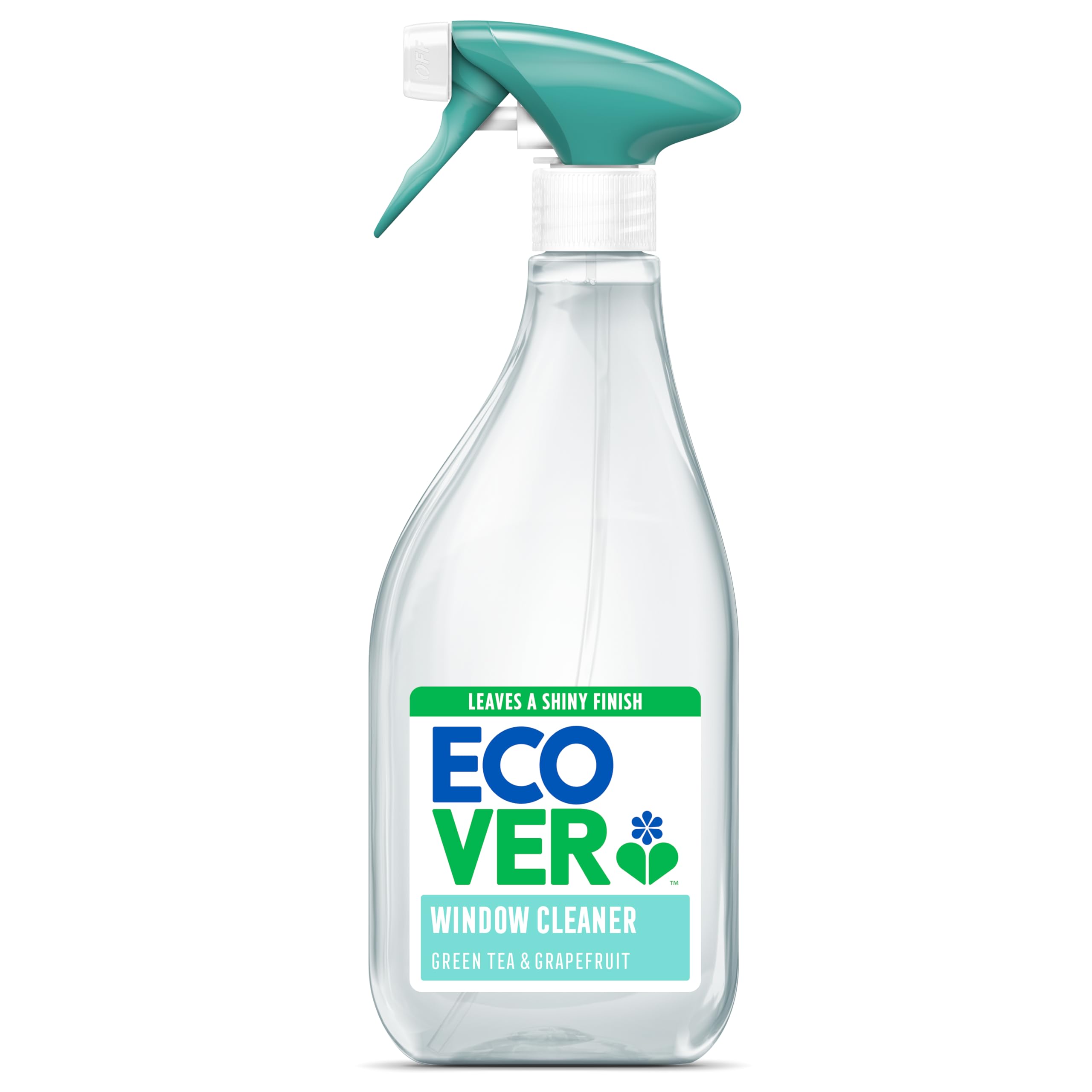 Ecover Glass Cleaner Spray - Biodegradable, Grapefruit & Green Tea Scent | 500 ml 1