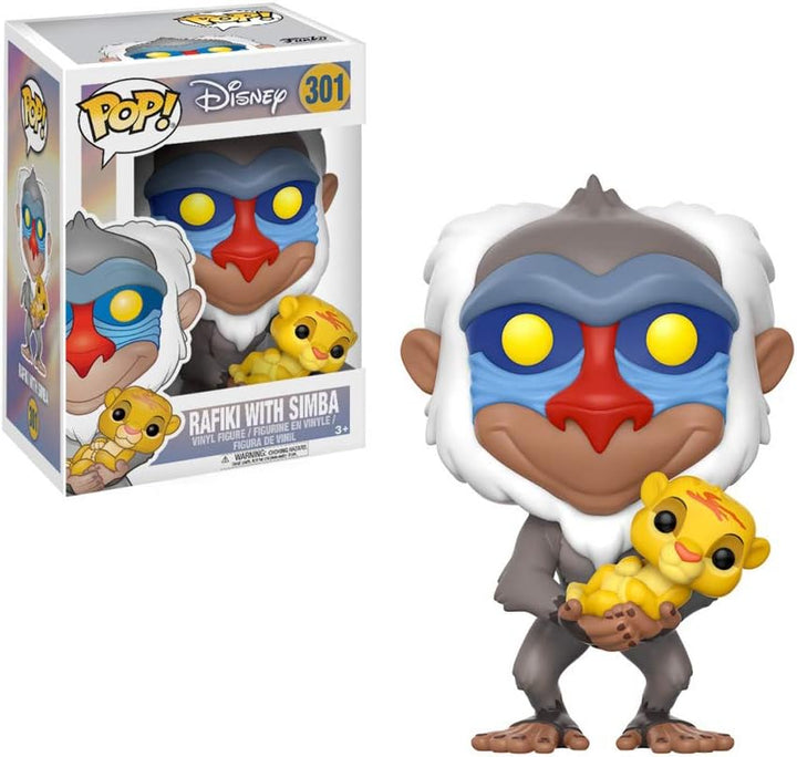 Funko Pop! Disney The Lion King - Rafiki with Baby Simba Vinyl Figure