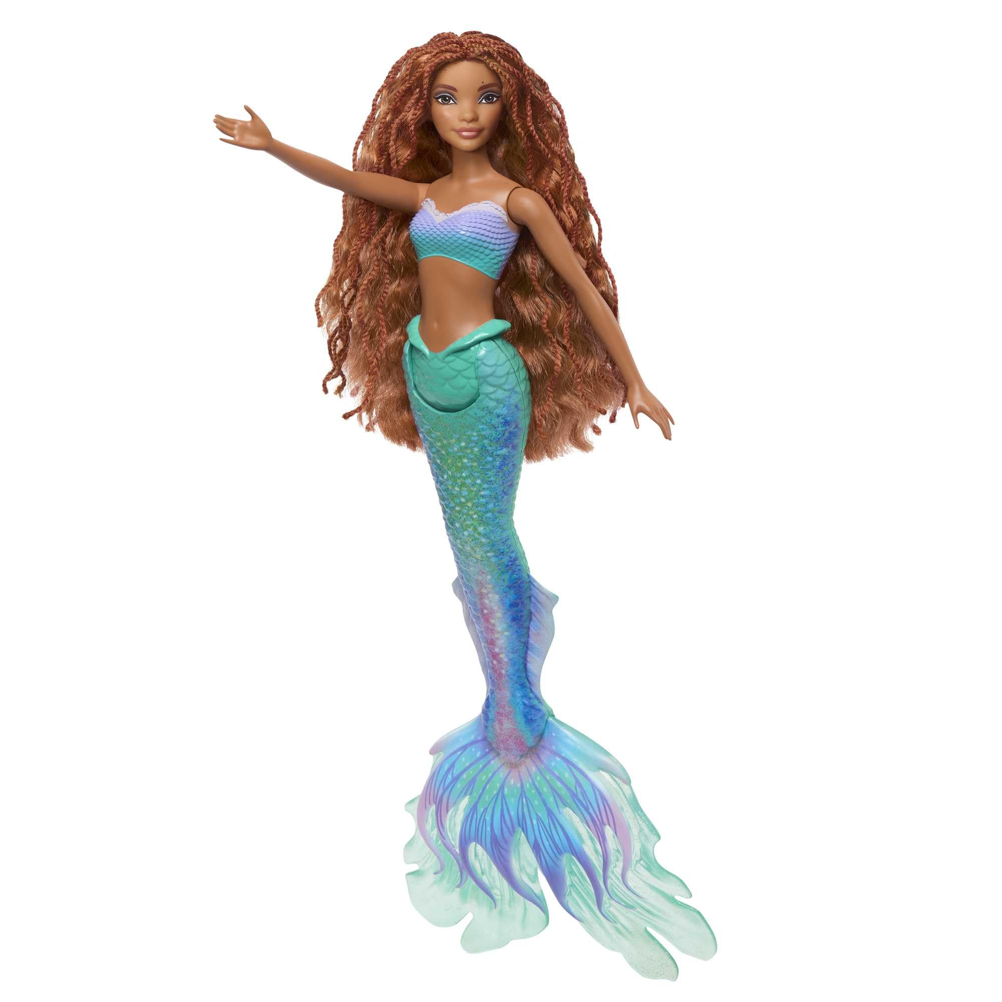 Disney The Little Mermaid Ariel Doll - Posing Mermaid Fashion Doll with Signature Outfit & Glitter Fin 12