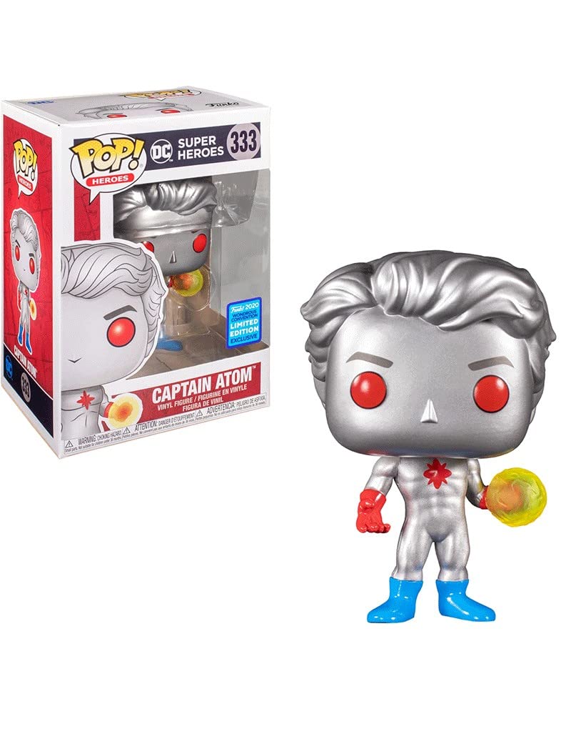 Supereroi DC Captain Atom Exclu Funko 46307 Pop! Vinile #333