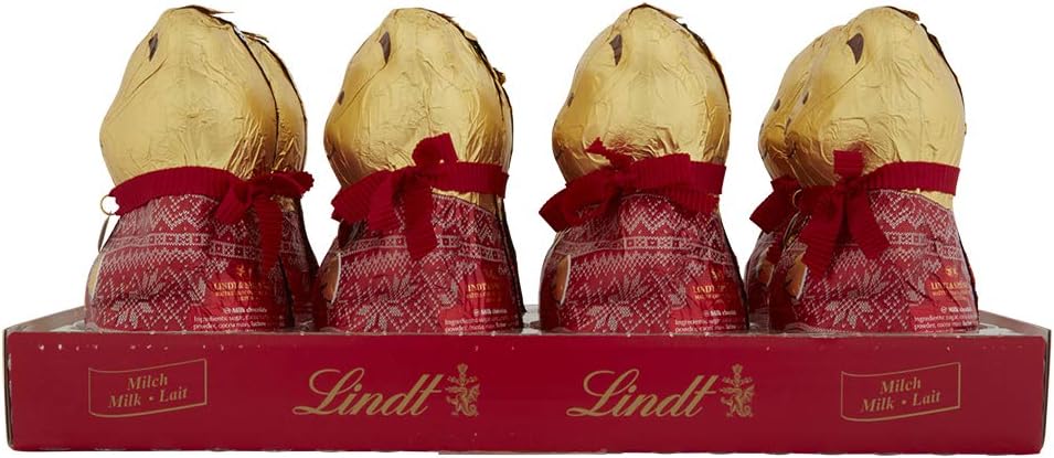 Lindt - Teddy with Christmas Jumper Hollow Chocolate Figure (200 g) 13