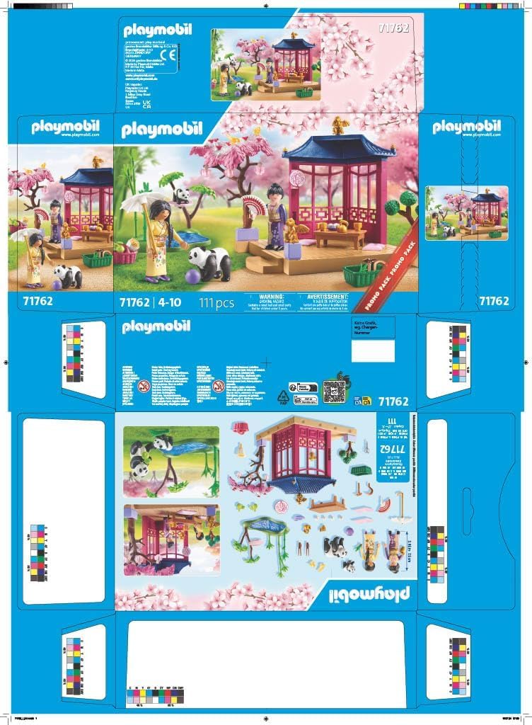Playmobil My Life Asian Garden with Panda Feeding Playset | Age 4+ 8