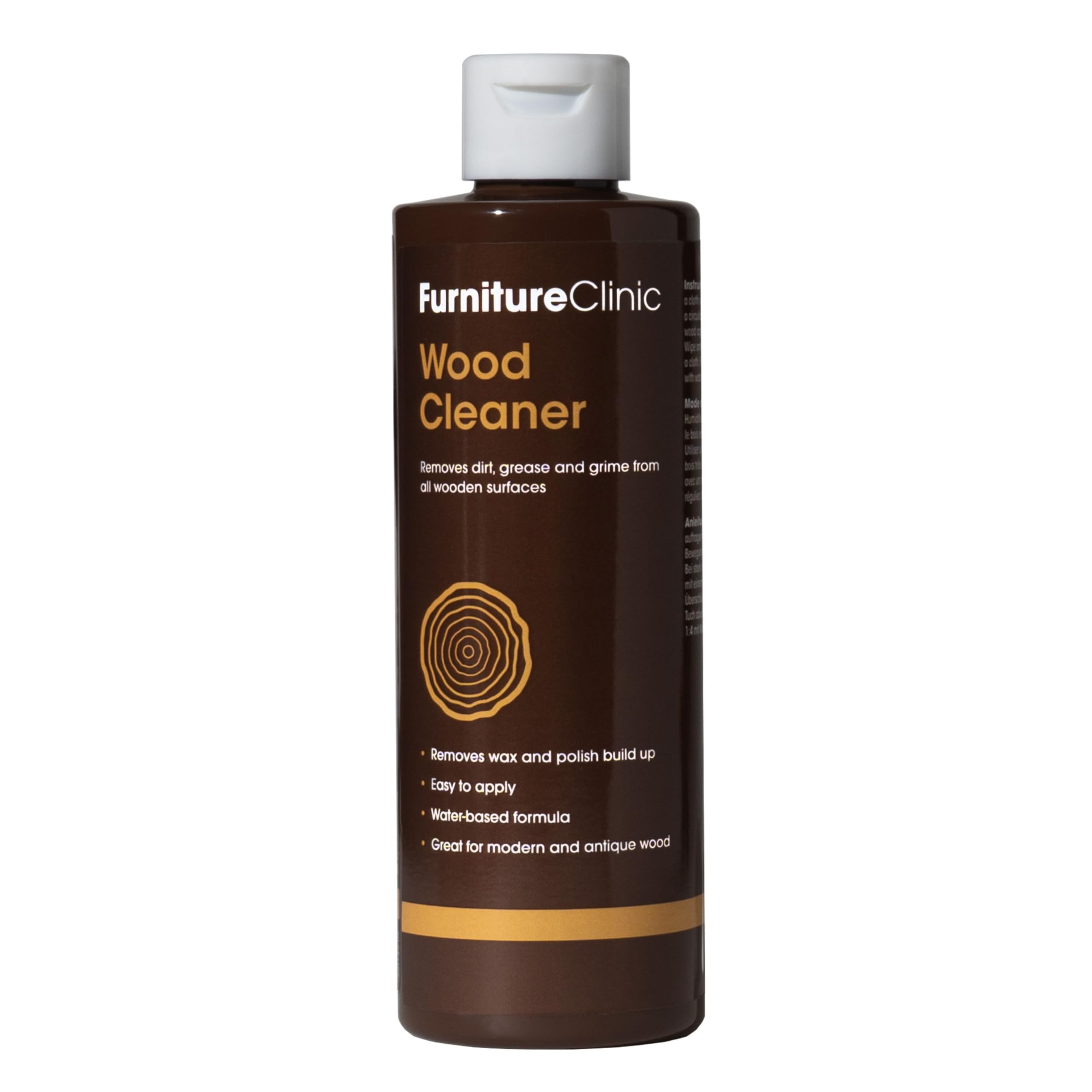Furniture Clinic Wood Cleaner - Deep Cleaning for All Wood Finishes | 250ml Liquid 1