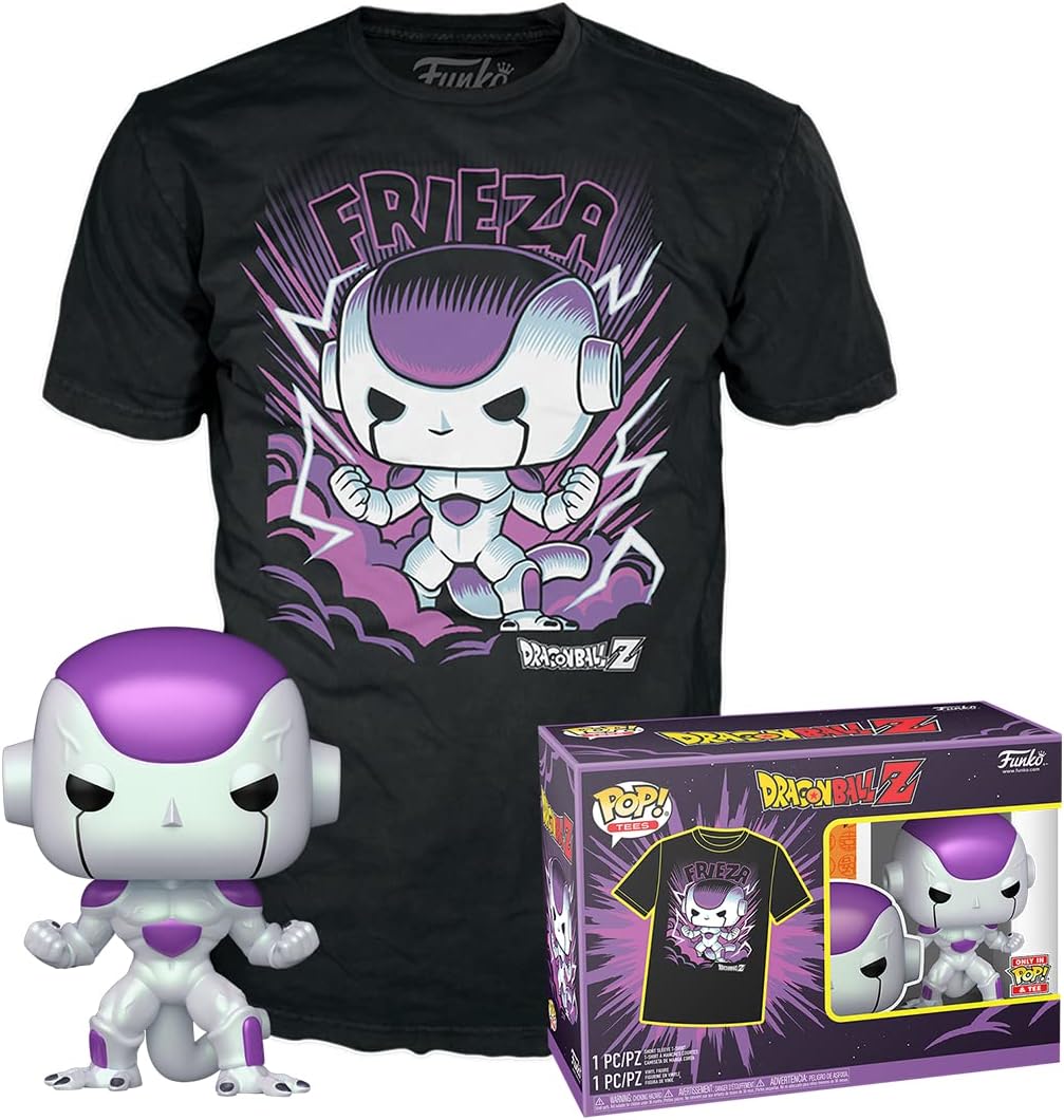 Funko Pop! Dragon Ball Z - Frieza Vinyl Figure & T-Shirt Combo (63652)