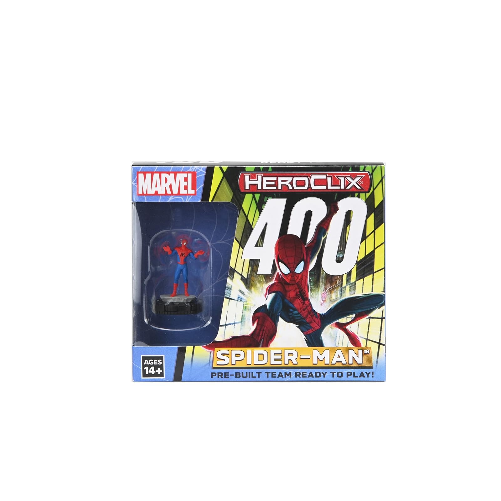 WizKids Marvel HeroClix 400: Spider-Man Tabletop Strategy Game Miniatures Set 1