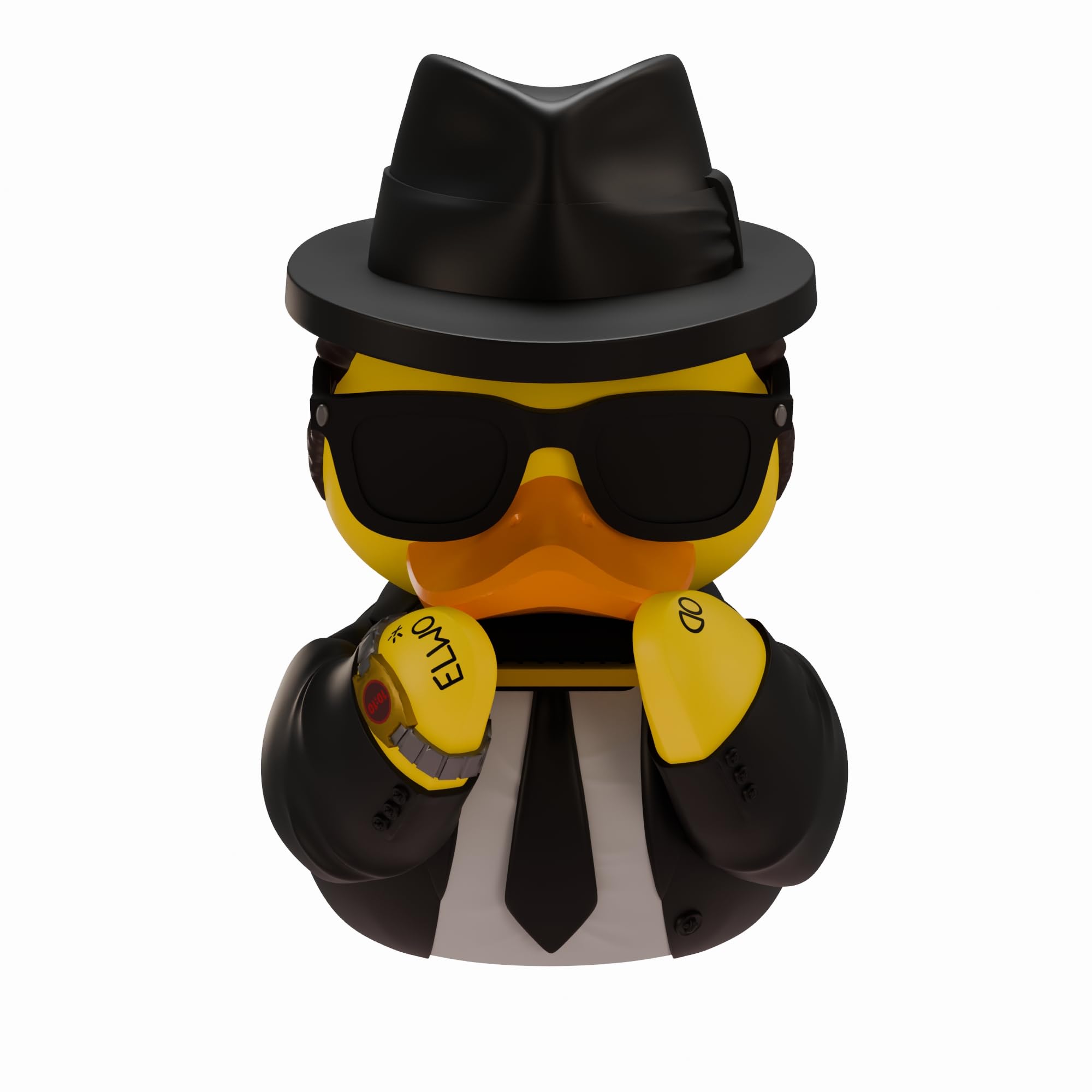 TUBBZ Blues Brothers - Elwood Cosplaying Rubber Duck Collectible Figure | 9 cm Tall 1