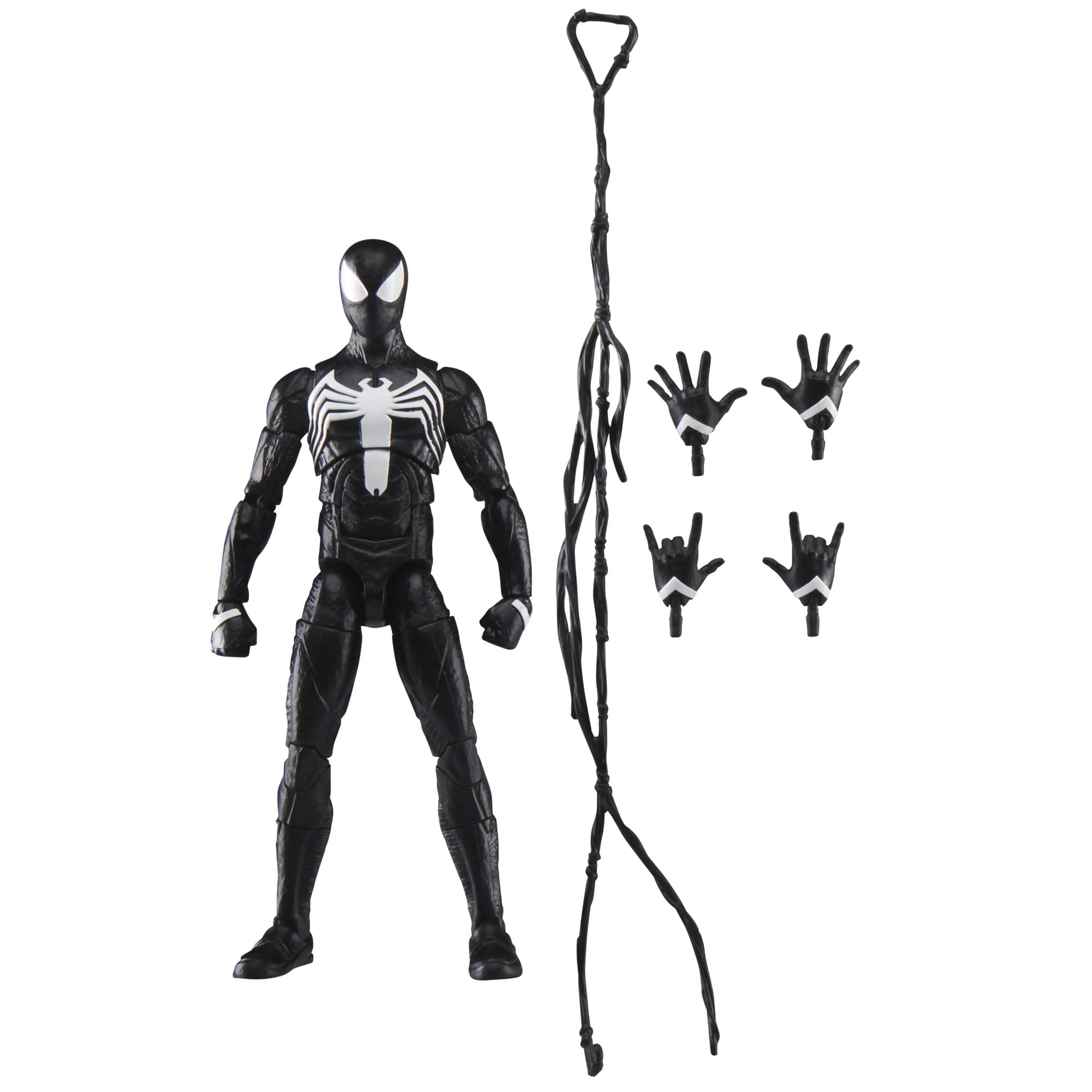 Marvel Legends Series Gamerverse - Spider-Man Peter Parker Black Suit Action Figure