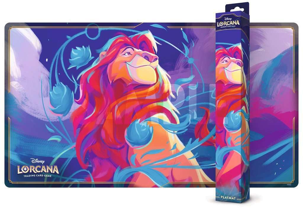 Ravensburger Disney Lorcana Playmat 2-Pack Fabled Series with Mufasa 3