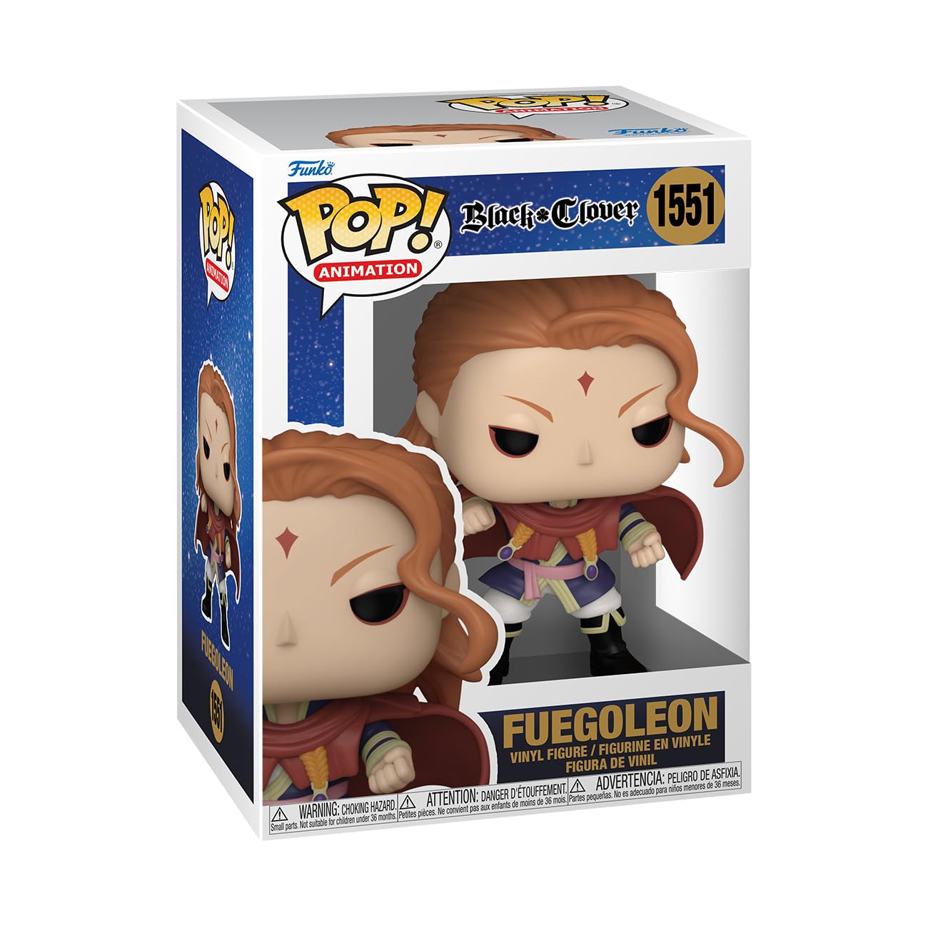 Funko Pop! Animation: Black Clover - Fuegoleon Vermillion Vinyl Figure