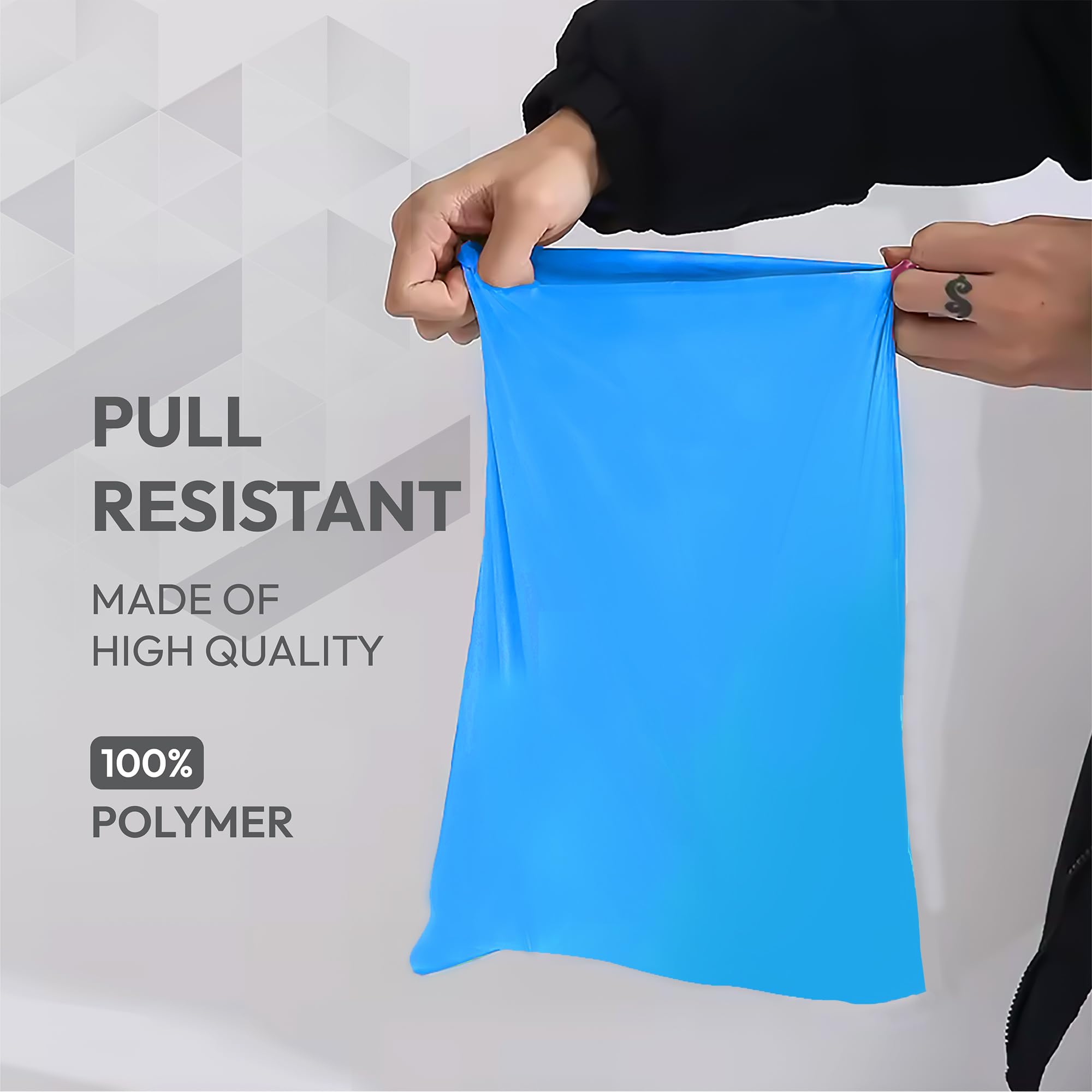 delka Polyethylene Padded Envelope Mailers - 60 Pack Blue Self-Seal | Water-Resistant 4