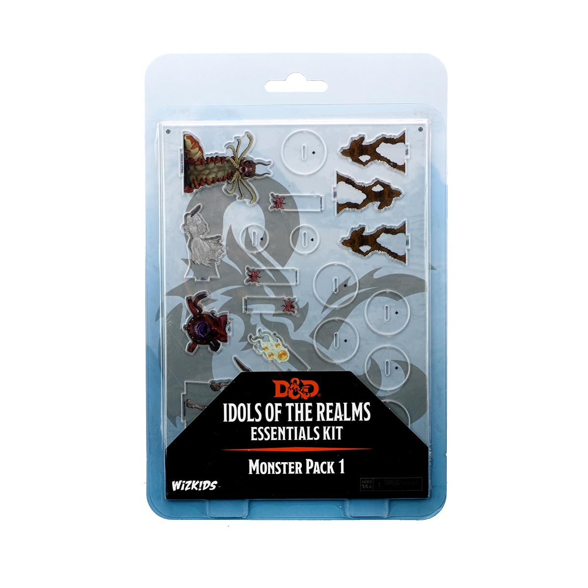 WizKids D&D Icons of the Realms Essentials 2D Miniatures - Monster Pack #1 | Cardboard | Unisex Adult
