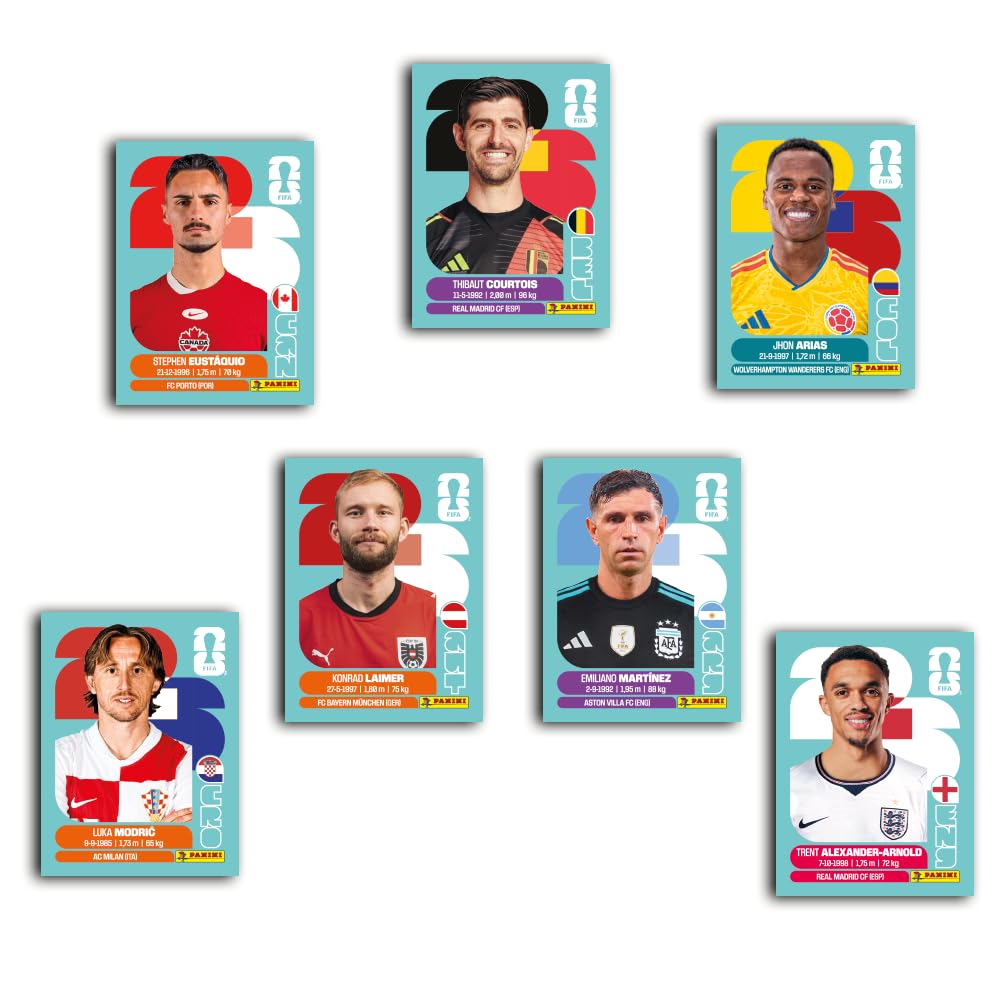 Panini FIFA World Cup 2026 Sticker Collection - 100 Packs | 7 Stickers Per Pack | Official Collection
