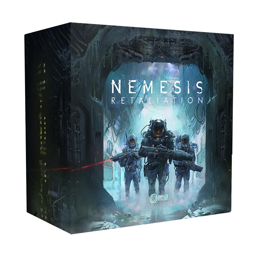 Awaken Realms Nemesis Retaliation Core Box Board Game - 1-5 Players, Ages 14+