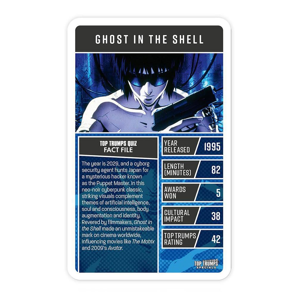 Top Trumps The Guide to Anime Movies Card Game English Edition 17