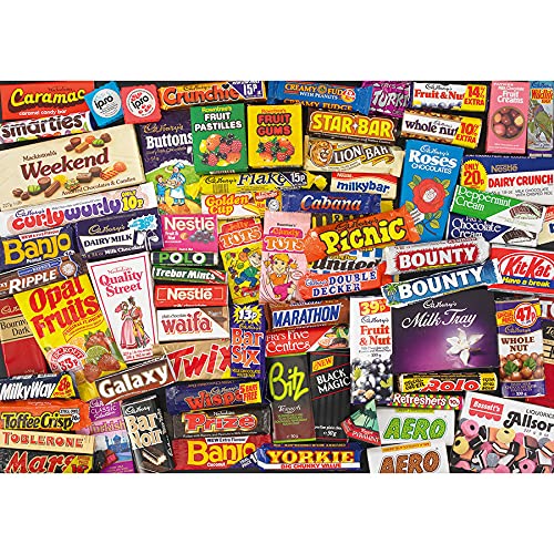 Gibsons Sweet Memories of the 1980s Jigsaw Puzzle - 1000 Pieces | 68 x 49 cm 4