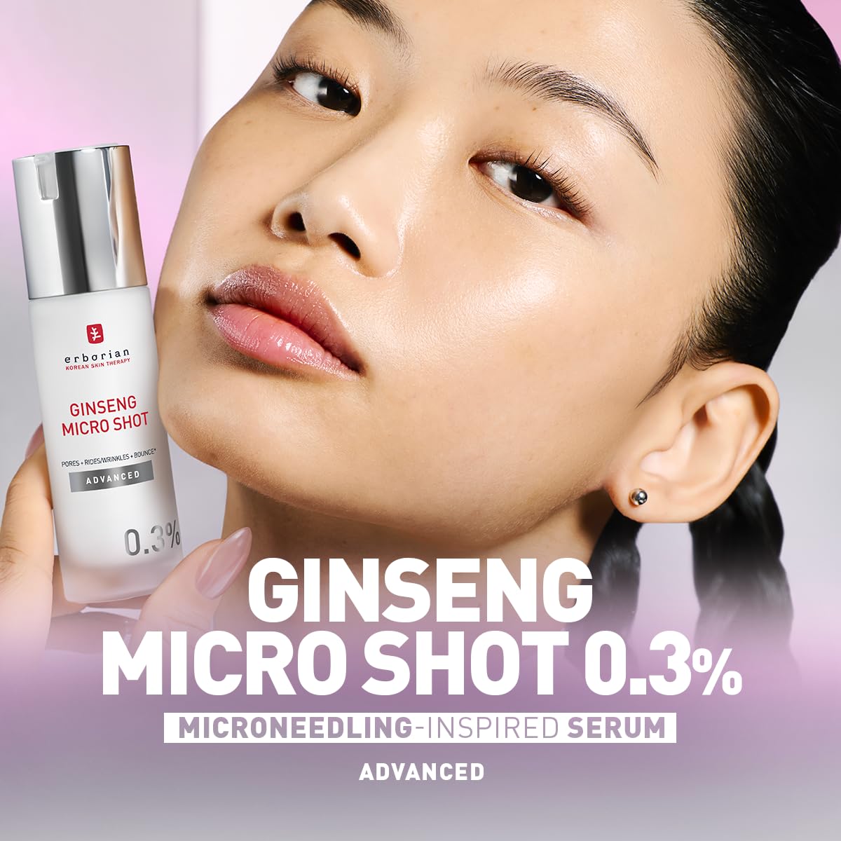 Erborian Ginseng Micro Shot Advanced 0.3% Serum - 10 ml | Anti-Wrinkle & Elasticity 2