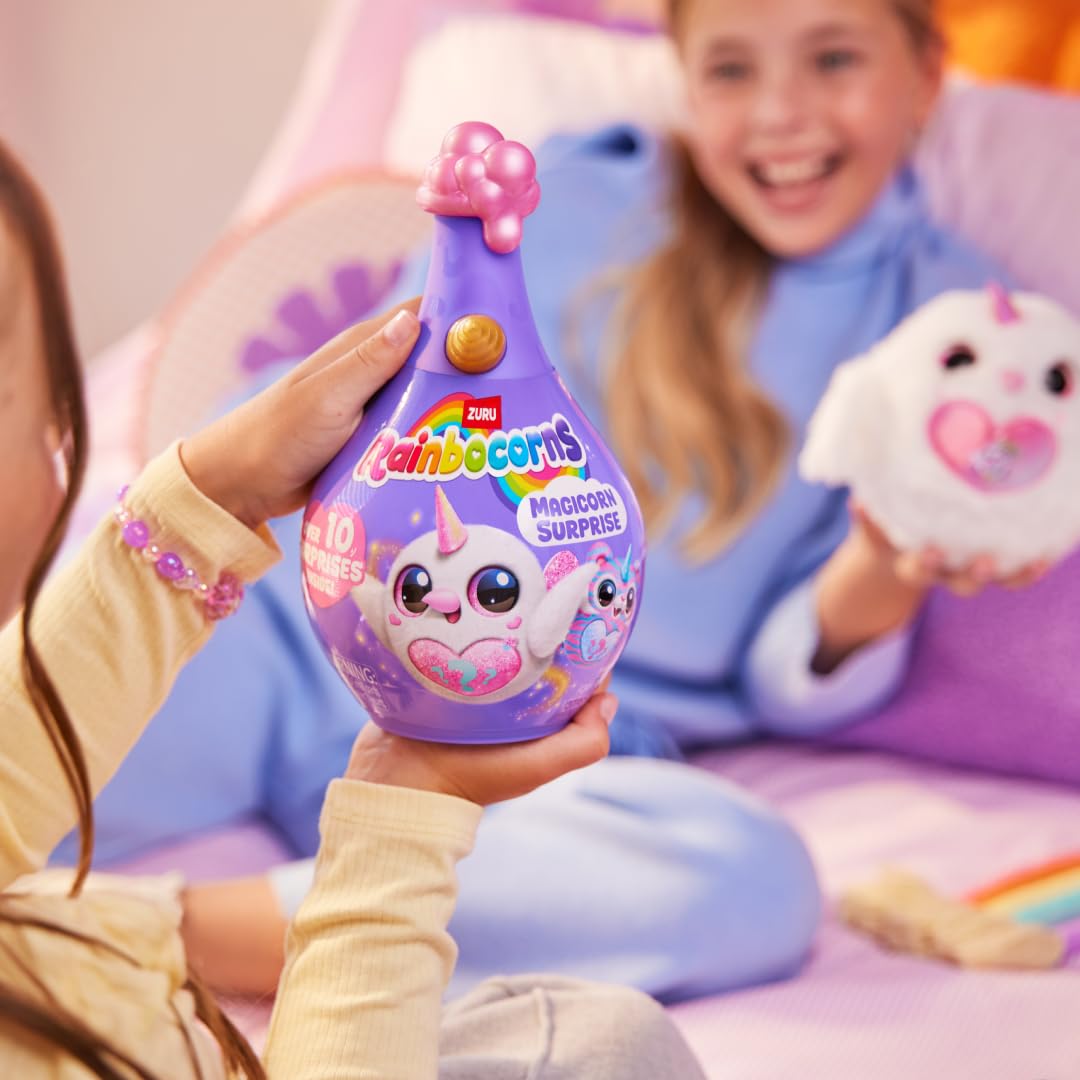 Rainbocorns Magicorn Series 1 - Magical Plush Surprise Toy | Polyester | Ages 3+