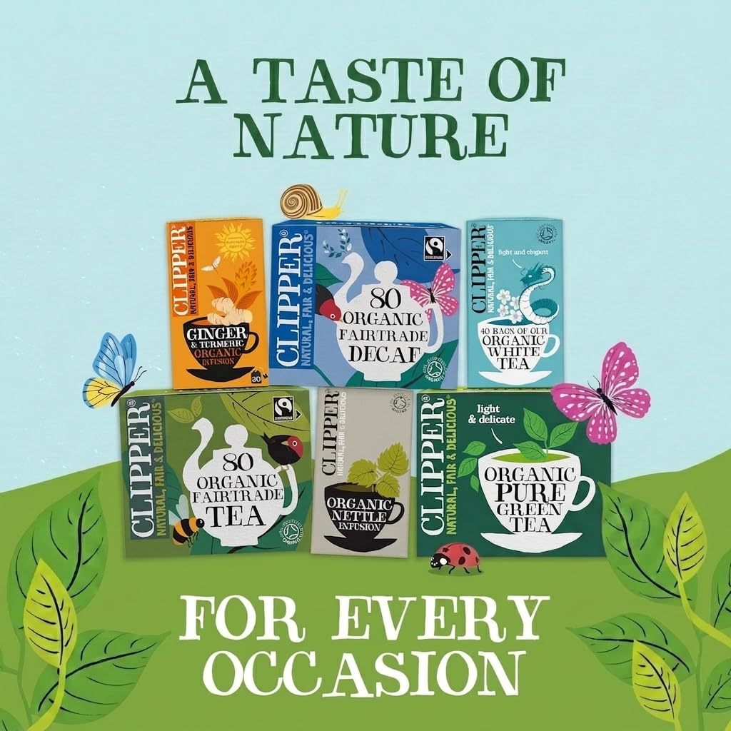 Clipper Organic English Breakfast Tea - Full-Bodied Assam & Ceylon Blend | 50 Count Teabags 7