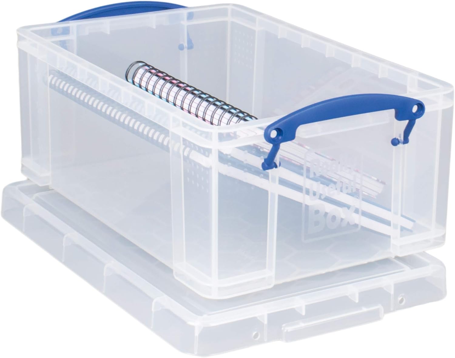 Really Useful Box 9 Litre Plastic Storage Box Clear