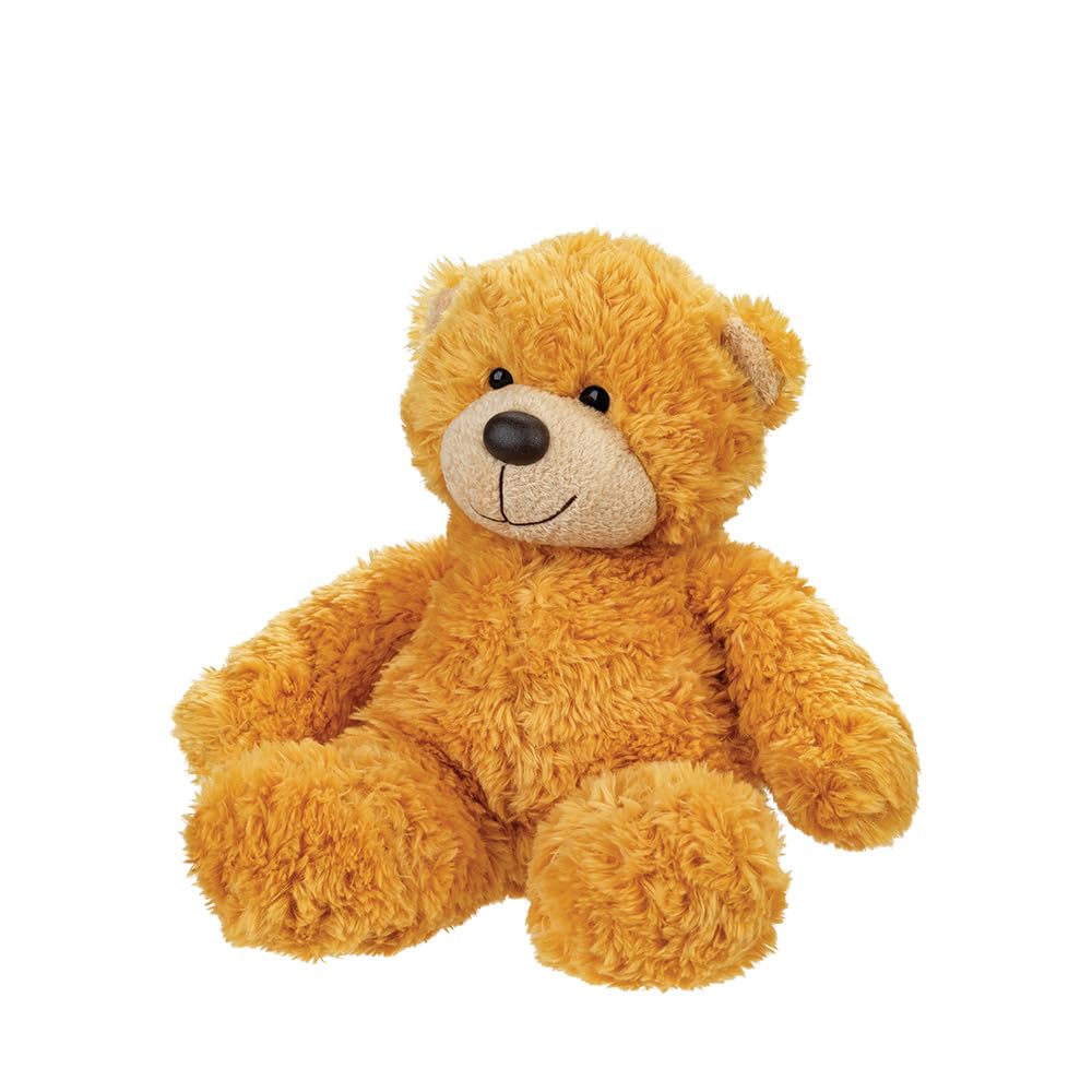 AURORA Bonnie Bear - 9-inch Soft Plush Toy | Honey Brown | Suitable from Birth 5